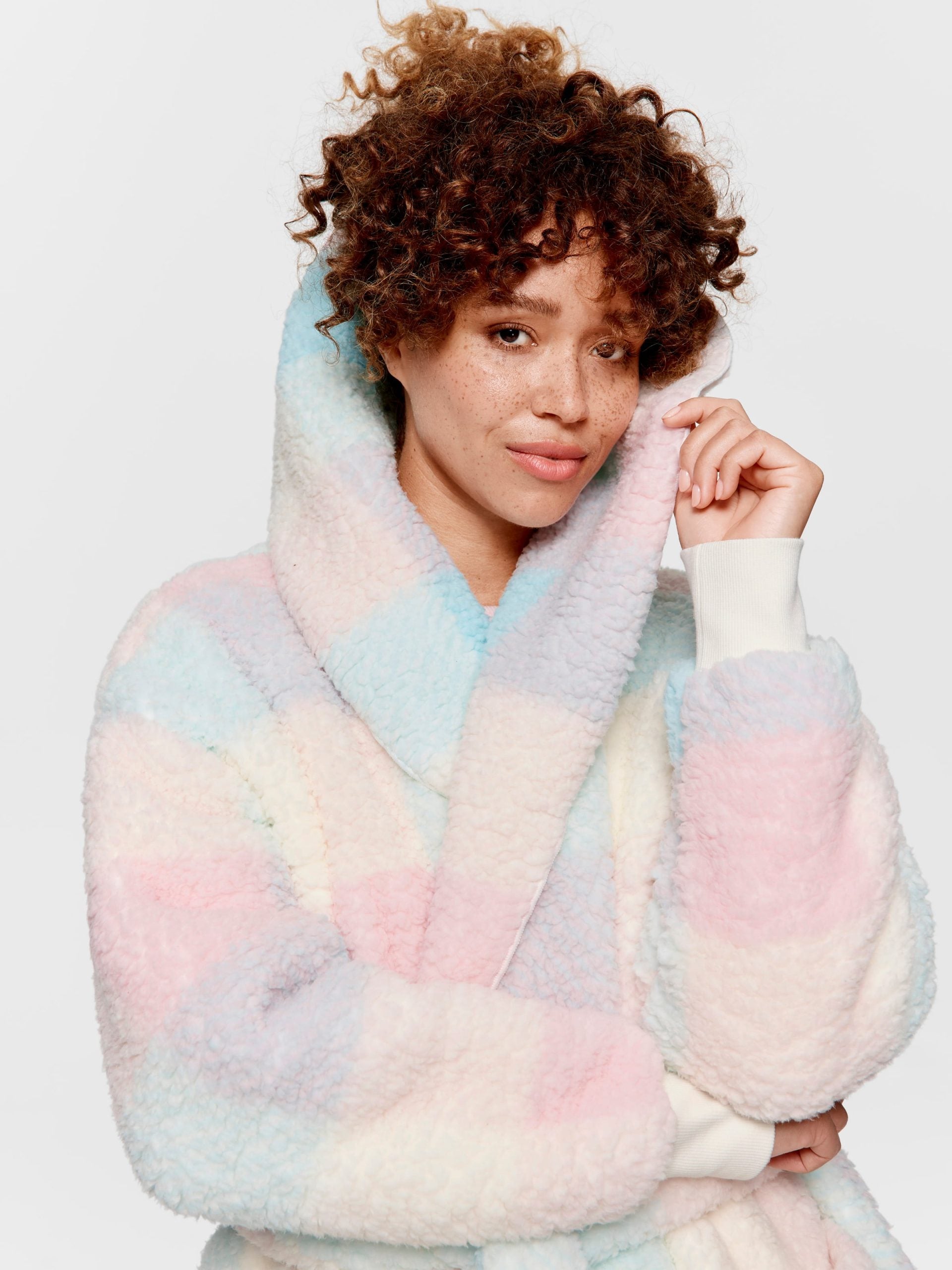 Buffalo Check Teddy Gown multi