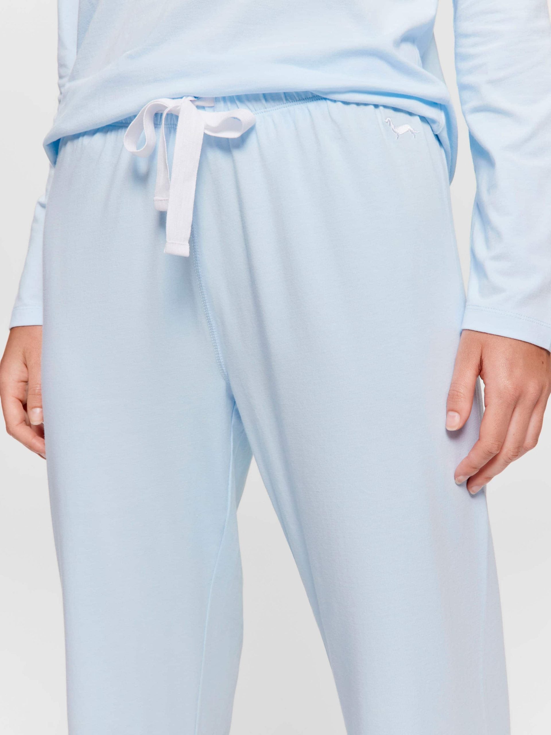 Pale Blue Straight Leg Pj Pant paleblue