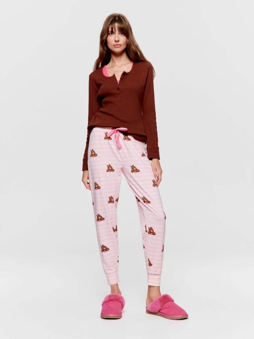 Sleepy Bear Easy Pj Pant multi