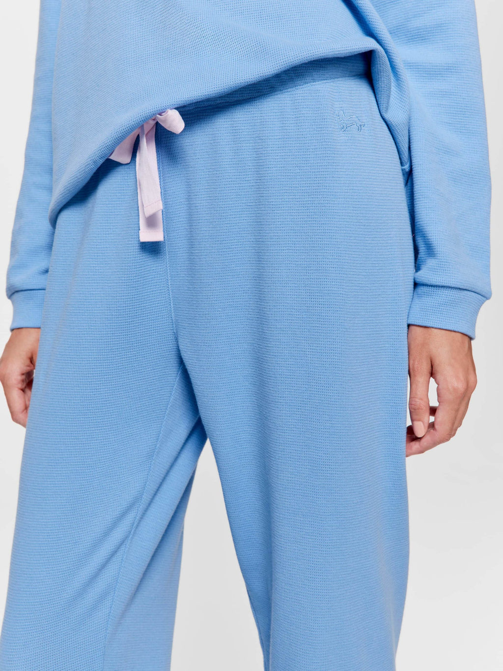 Dusty Blue Easy Waffle Pj Pant blue