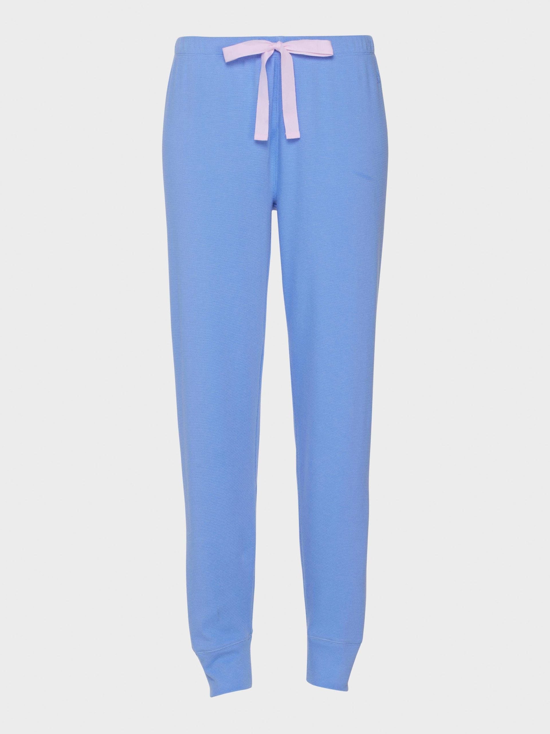 Dusty Blue Easy Waffle Pj Pant blue