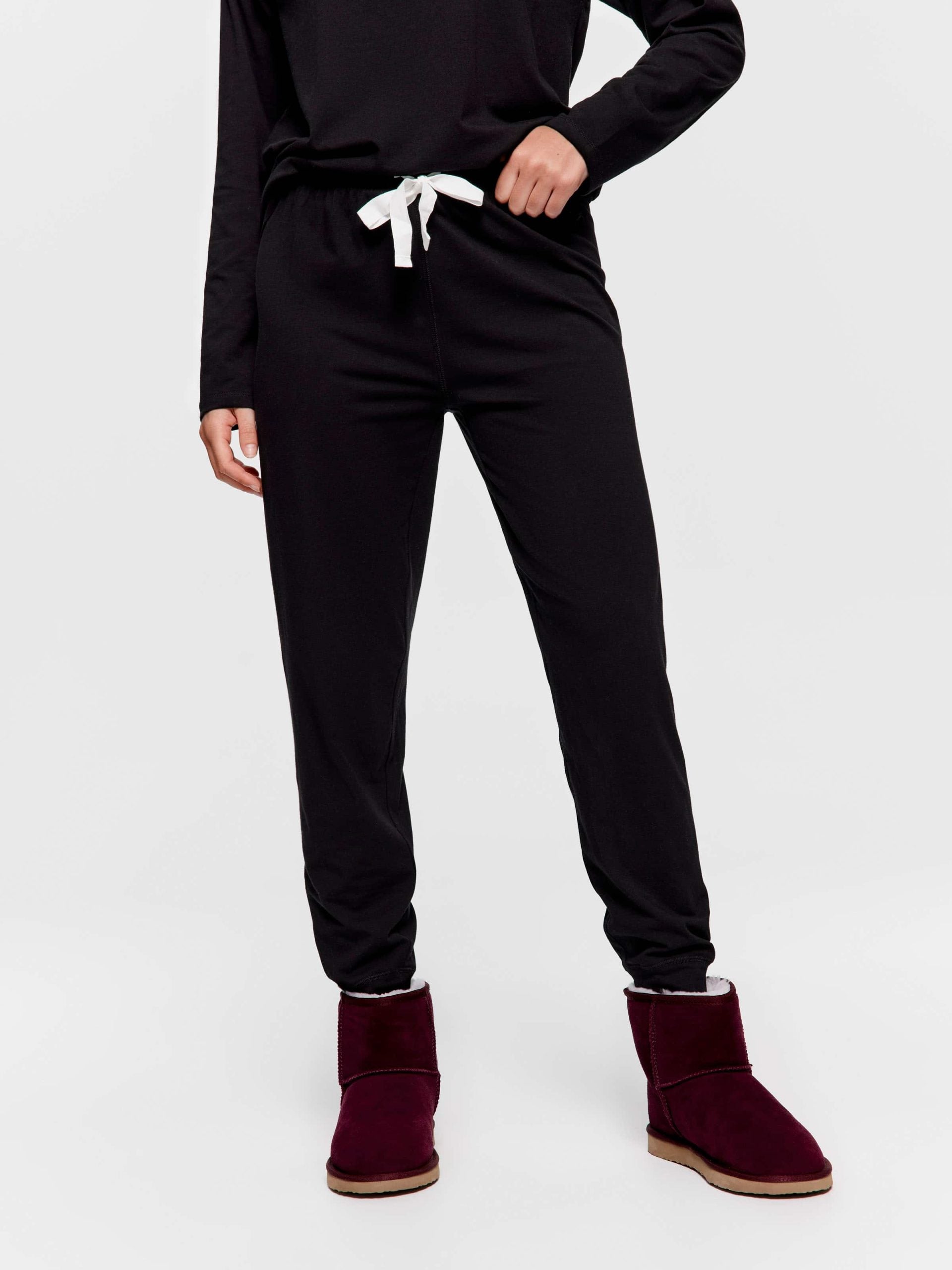 Black Easy Pj Pant black