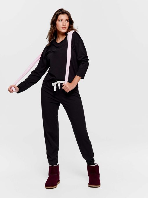 Black Easy Pj Pant black