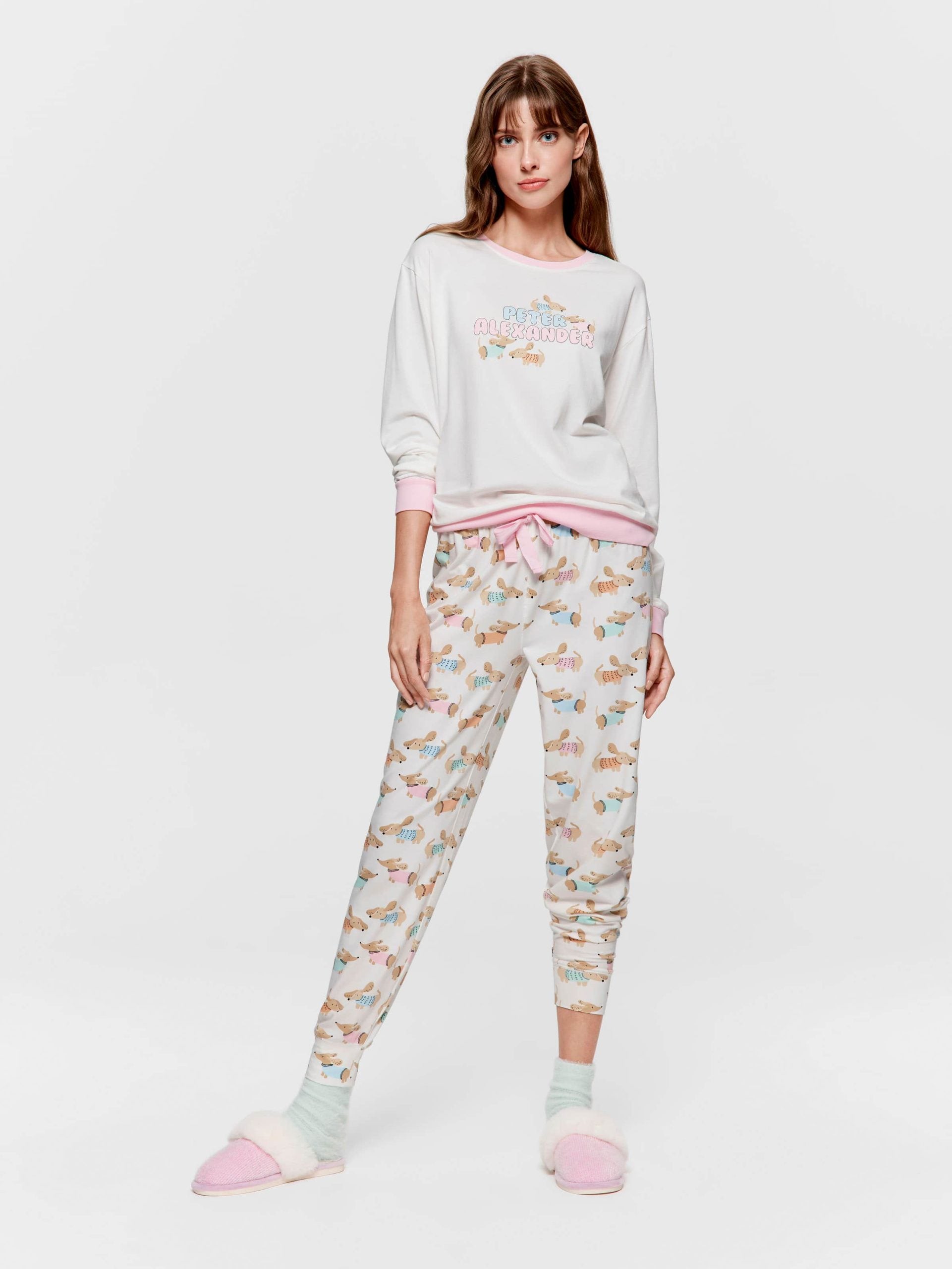 Colourful Dog Easy Pj Pant Multi