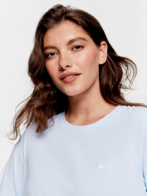 Pale Blue Long Sleeve Top paleblue