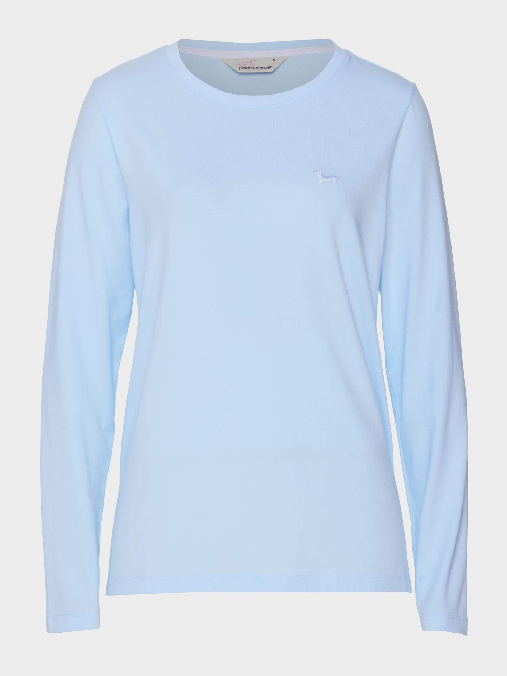Pale Blue Long Sleeve Top paleblue