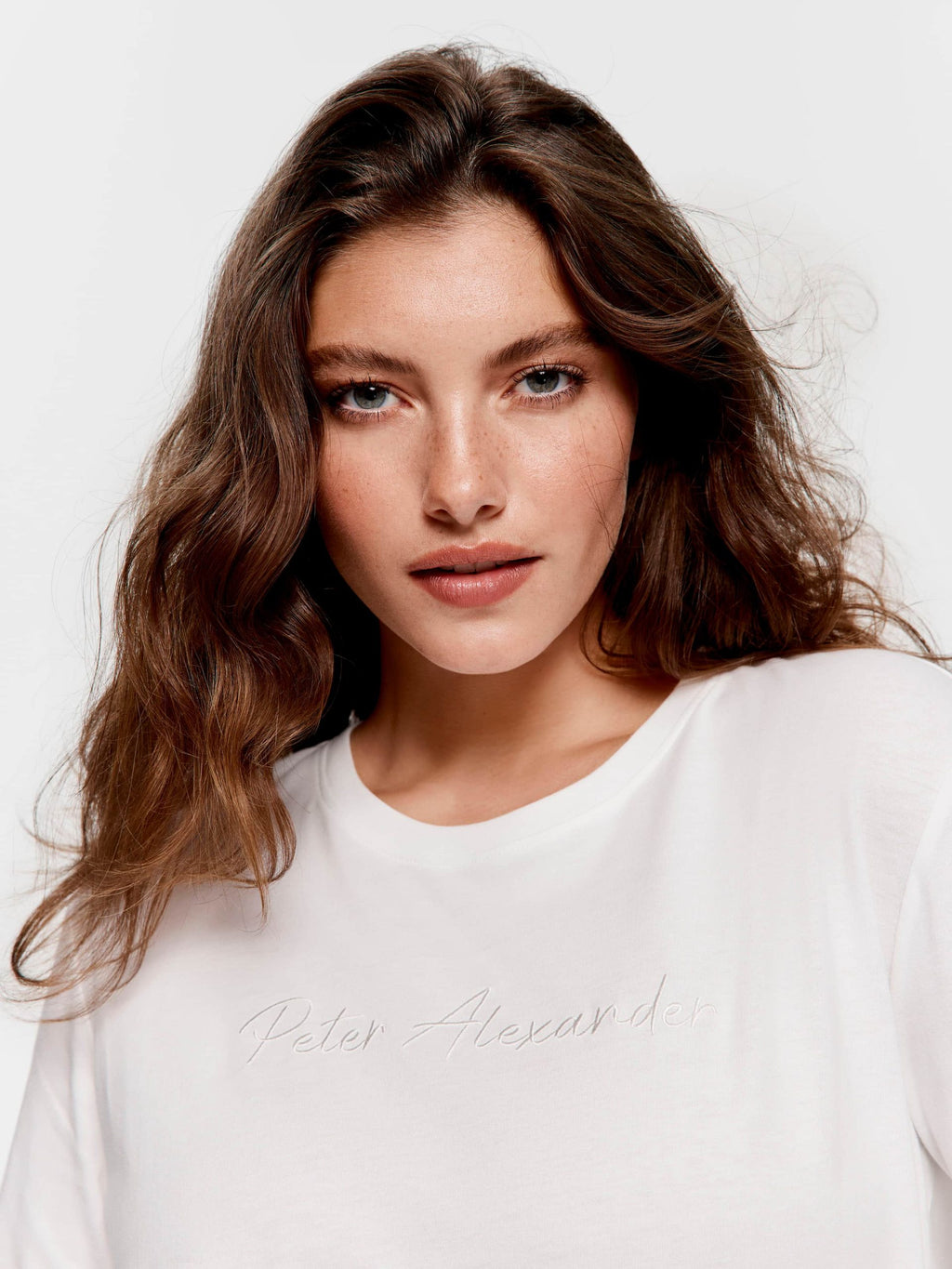 Cream Classic Long Sleeve Top cream
