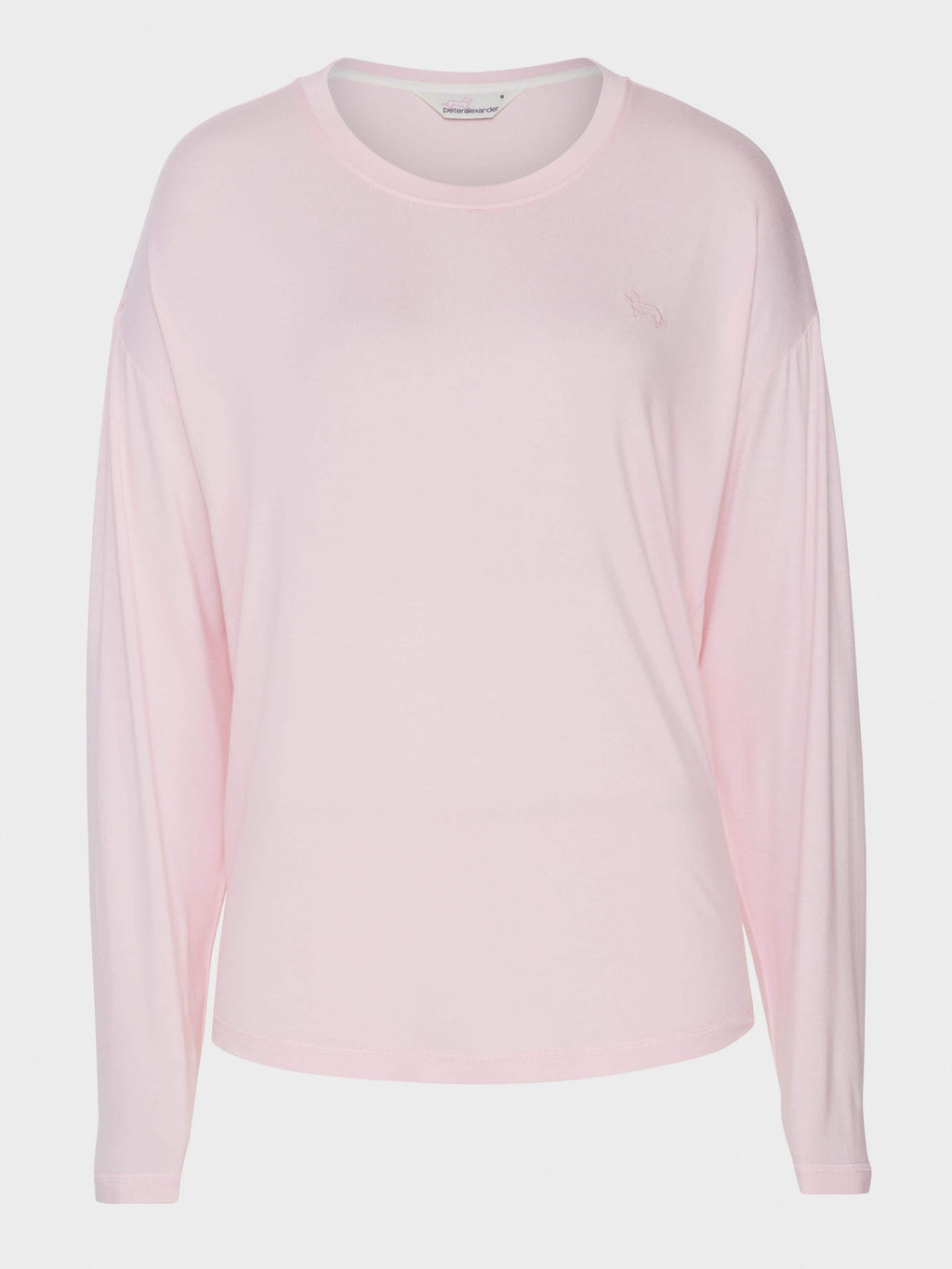 Pink Classic Long Sleeve Top pink