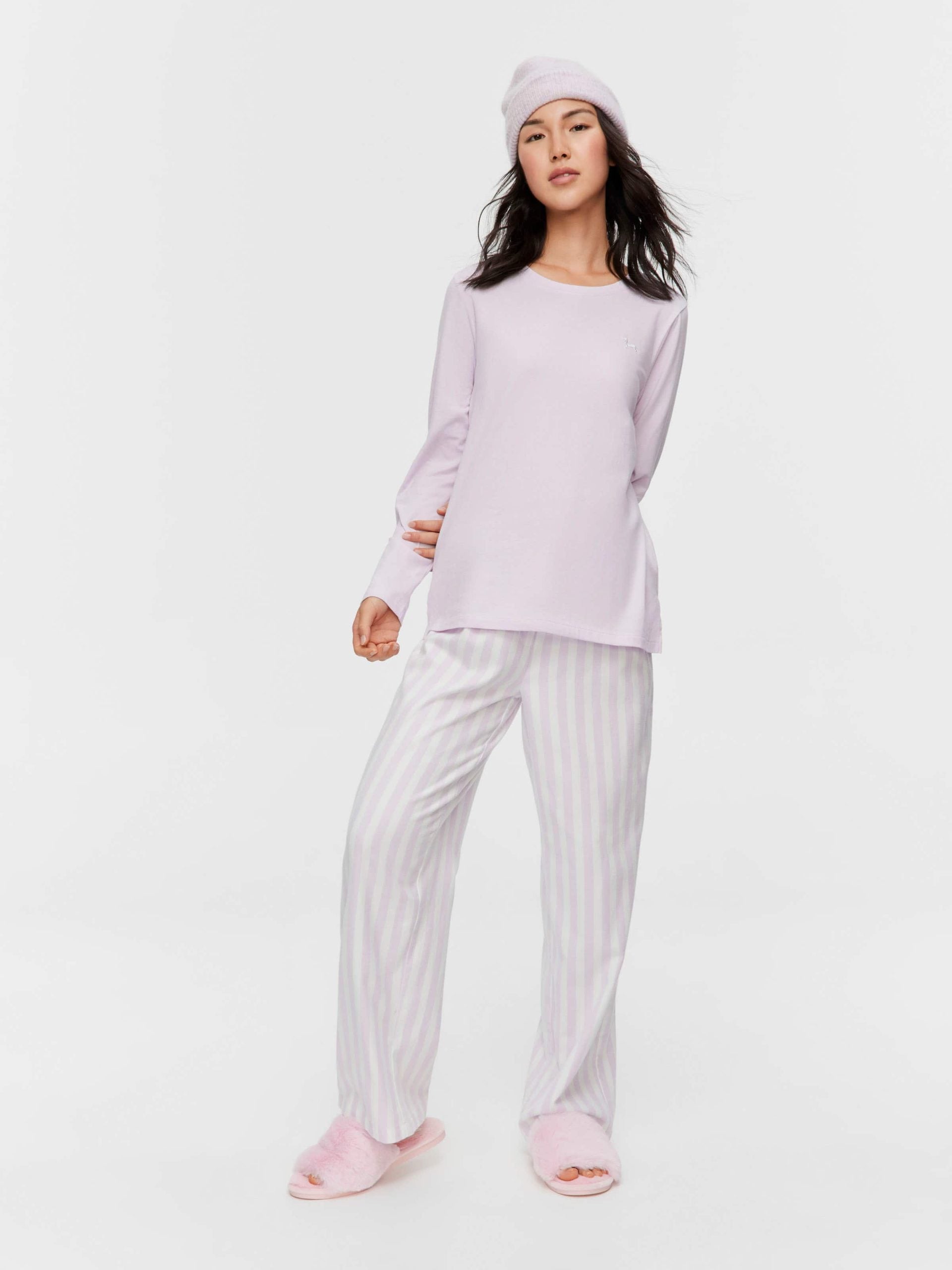 Lilac Classic Long Sleeve Top lilac