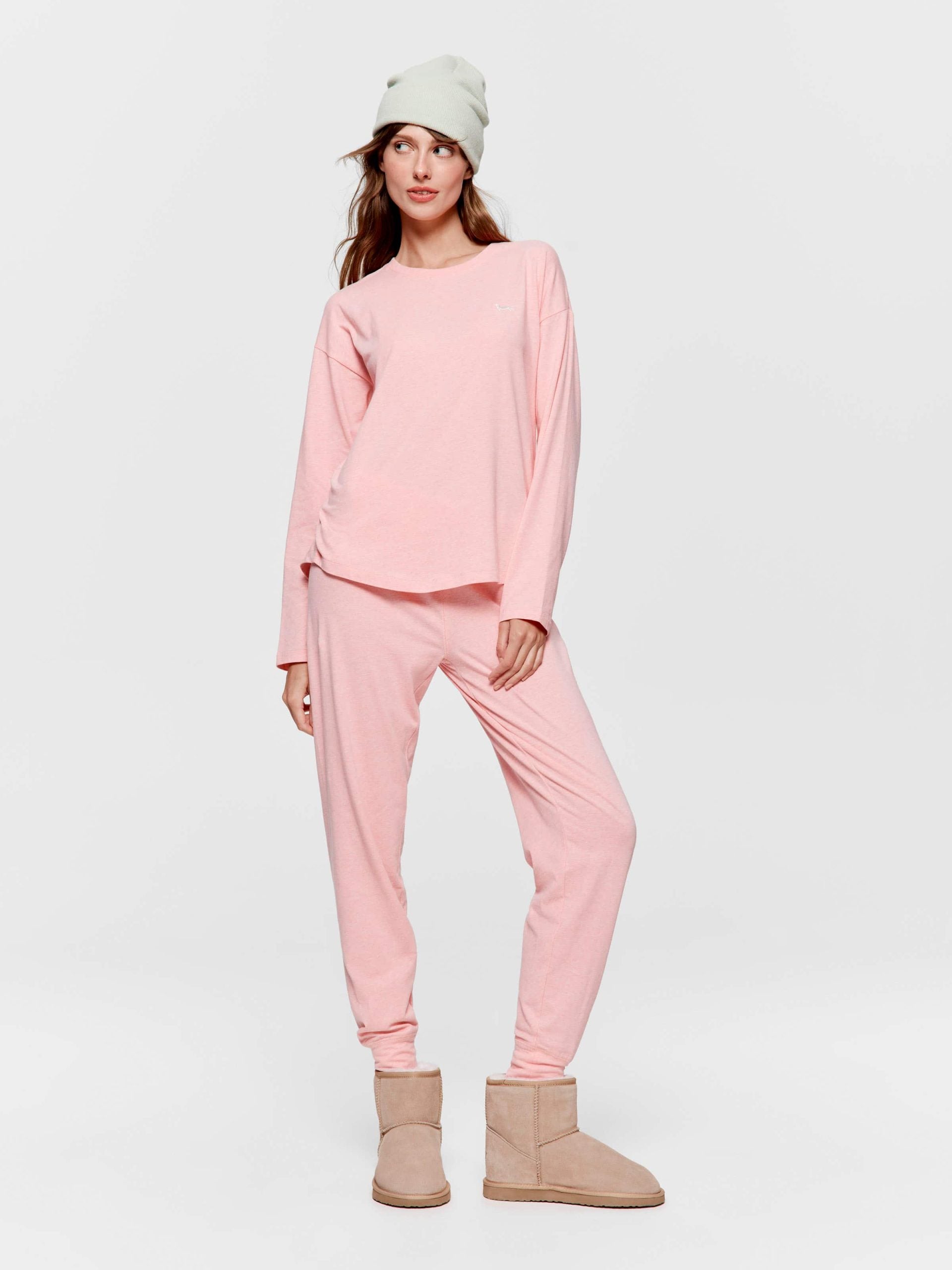 Raspberry Long Sleeve Top raspberry