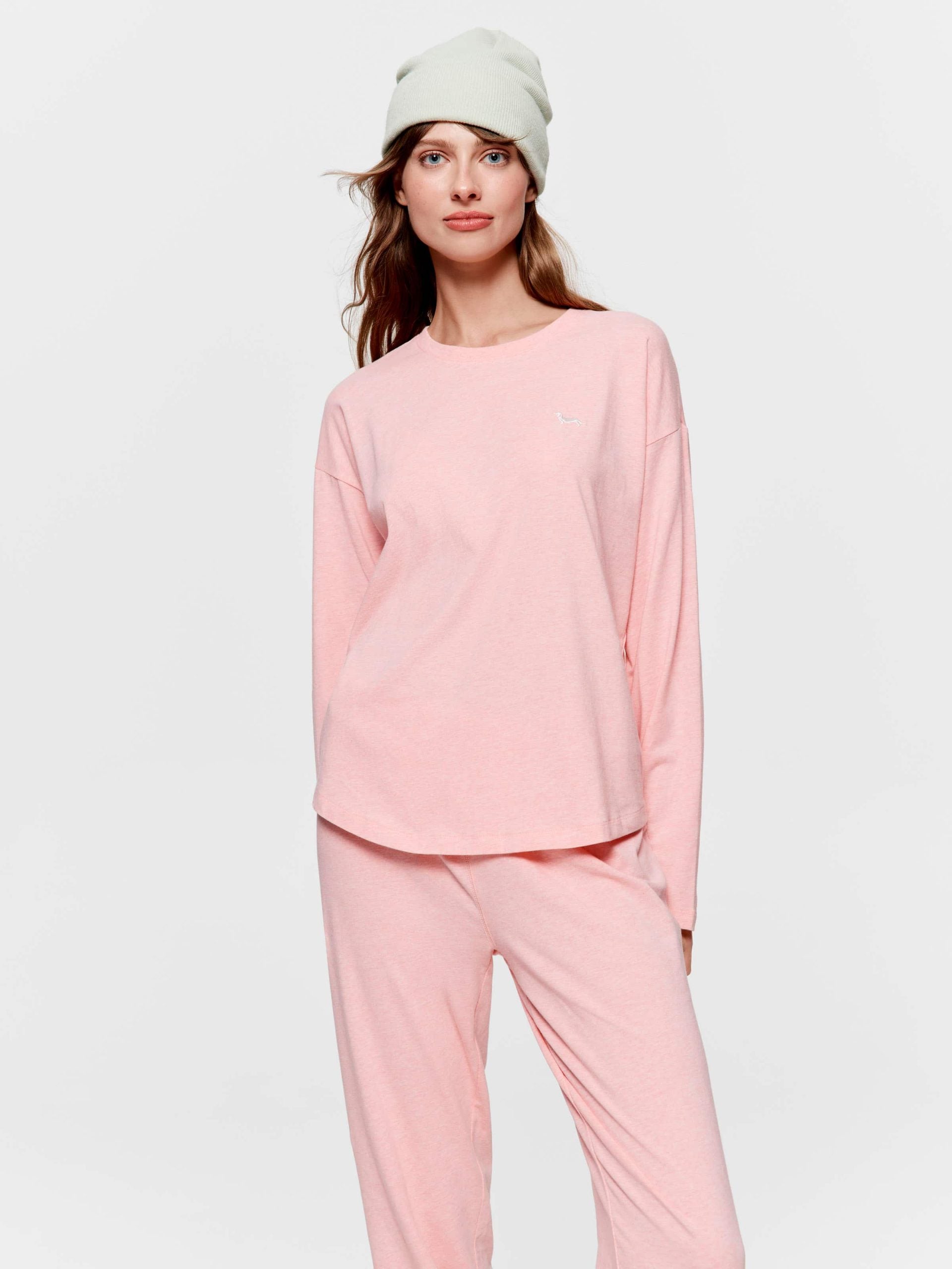 Raspberry Long Sleeve Top raspberry