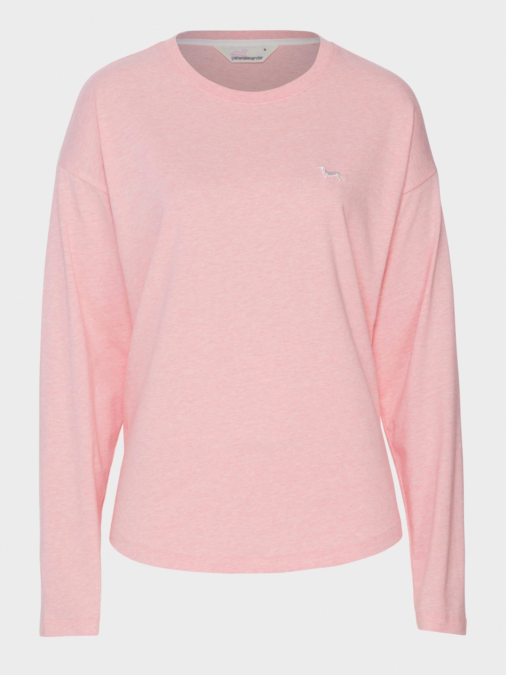 Raspberry Long Sleeve Top raspberry