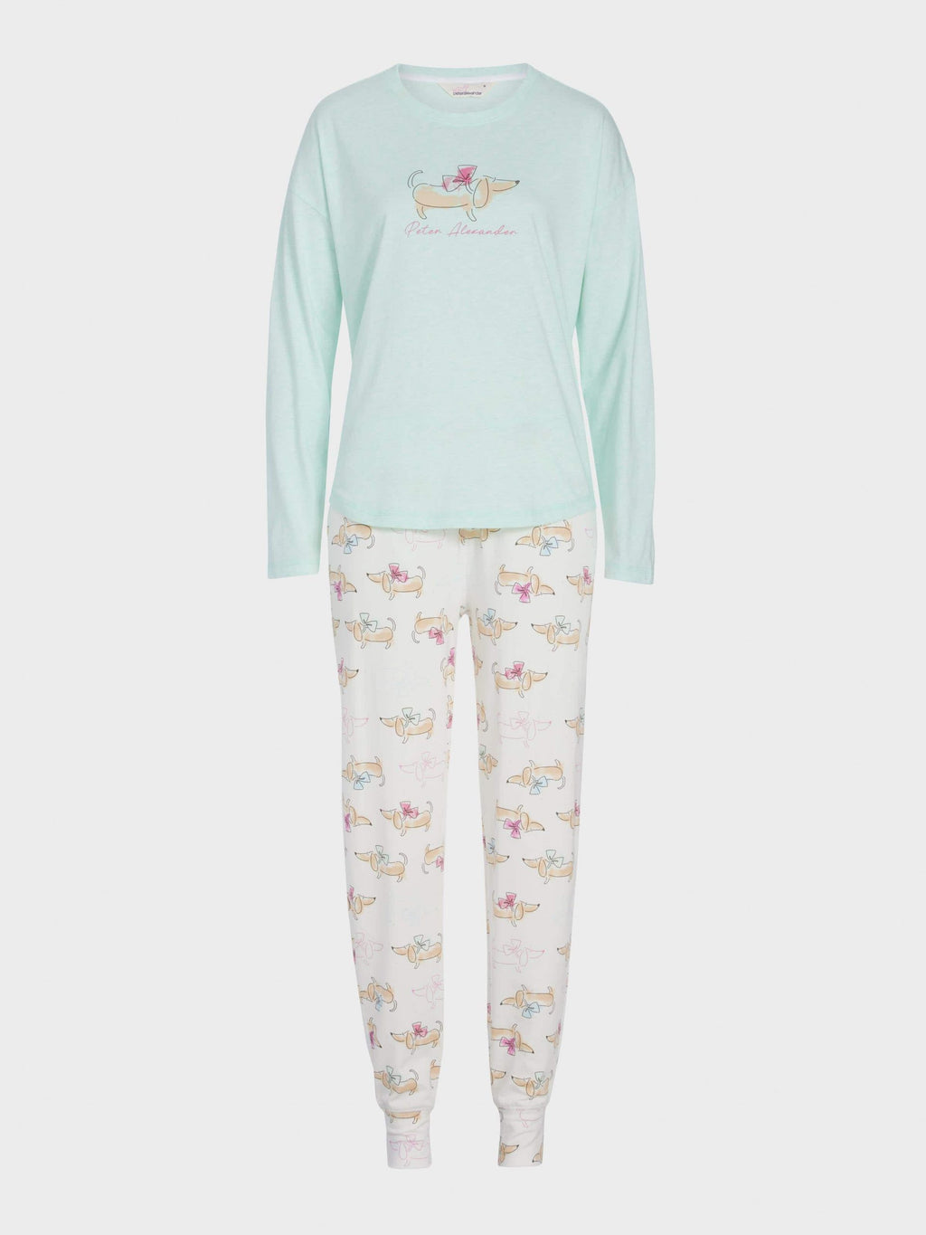 Bow Dog Pj Set multi