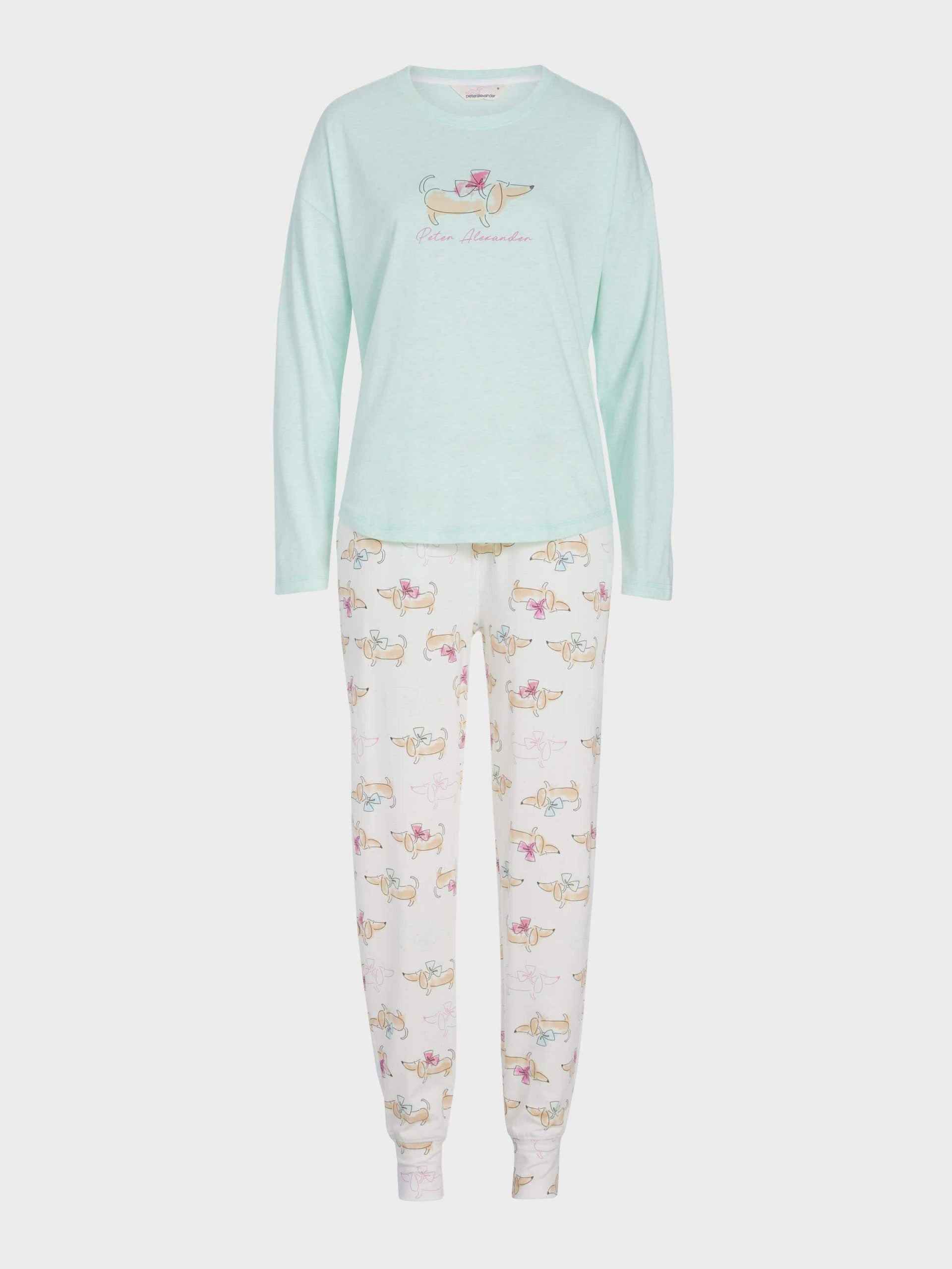 Bow Dog Pj Set multi