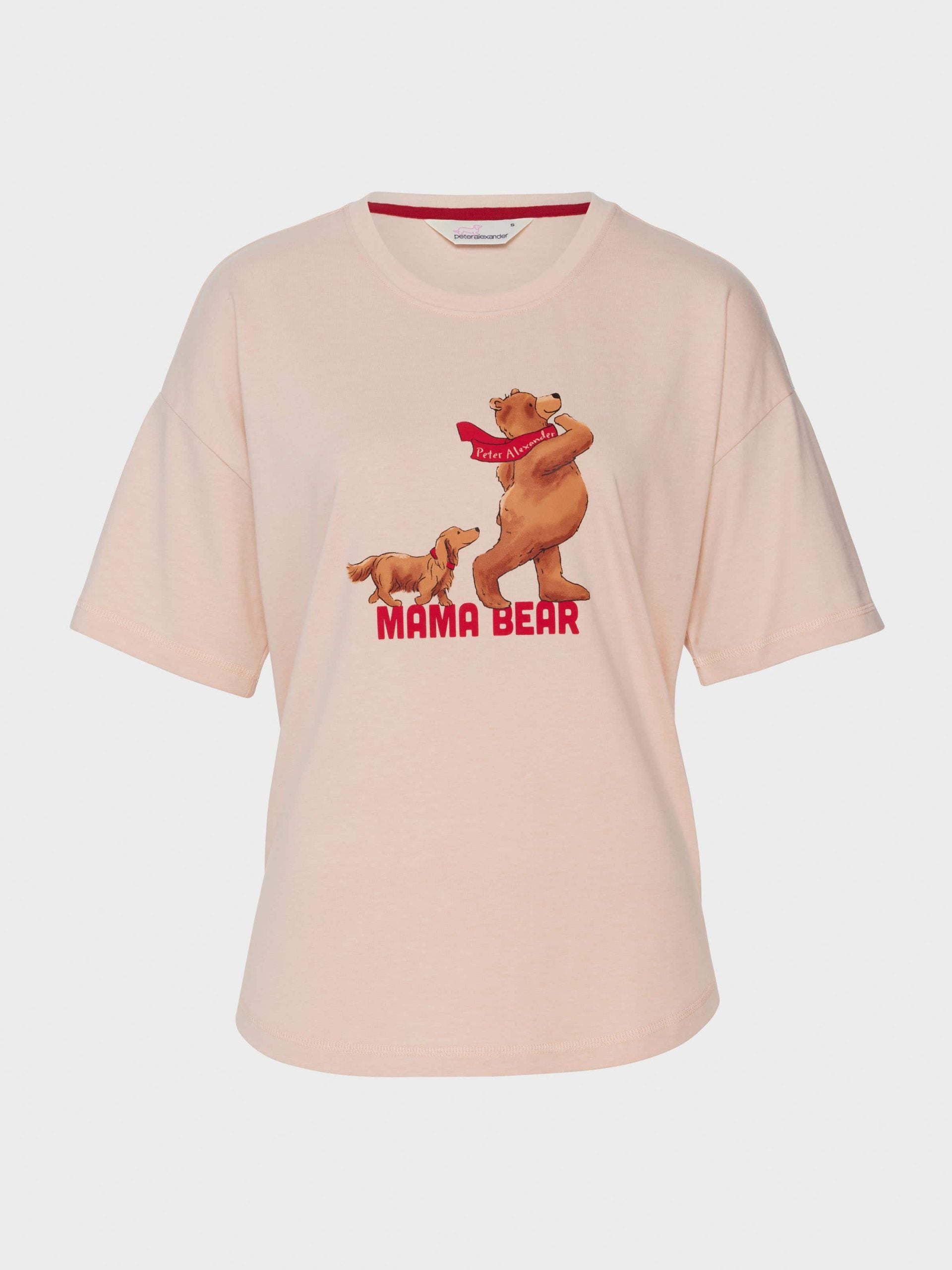 Mama Bear Oversized Tee oatmeal