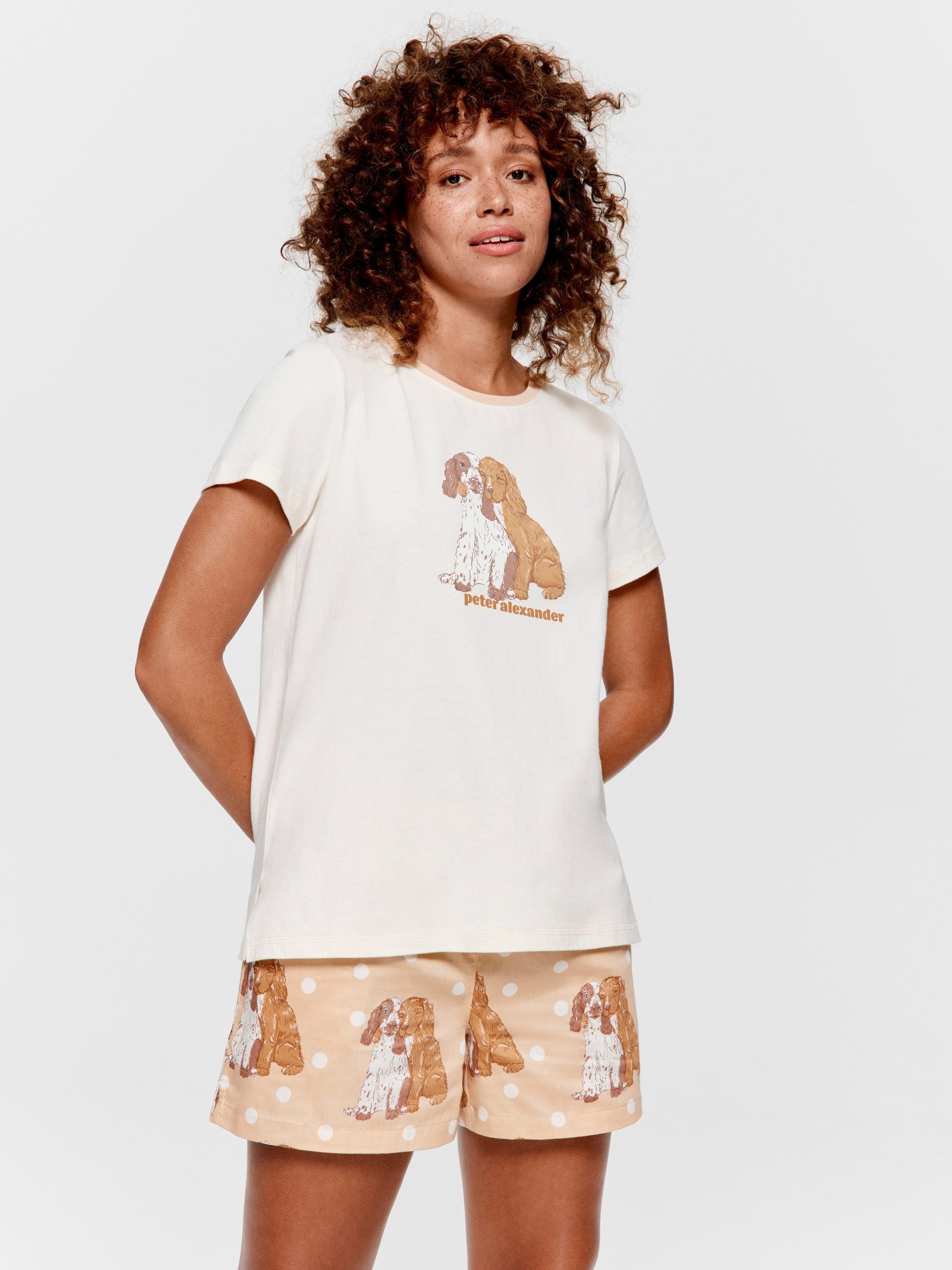 Puppy Love Tee cream