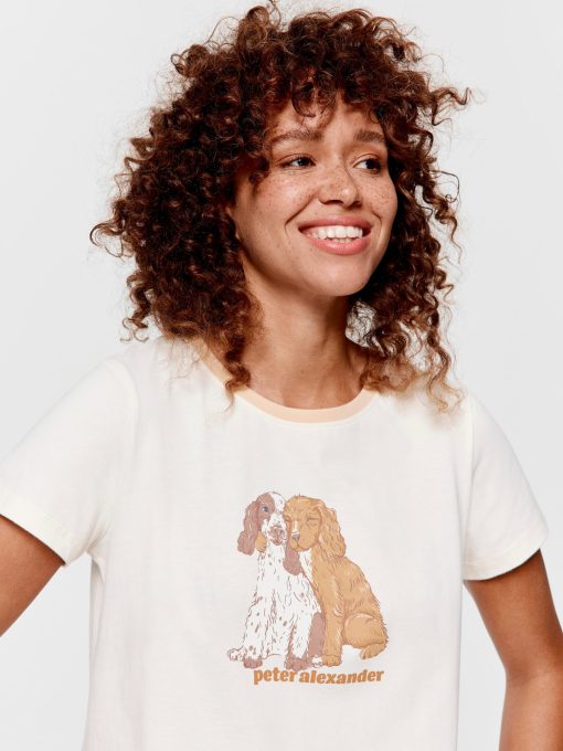 Puppy Love Tee cream