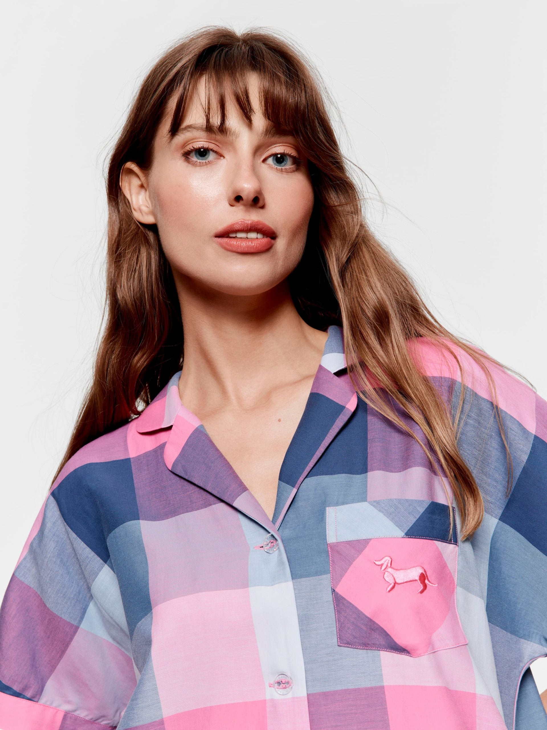 Buffalo Check 100% Cotton Nightshirt multi