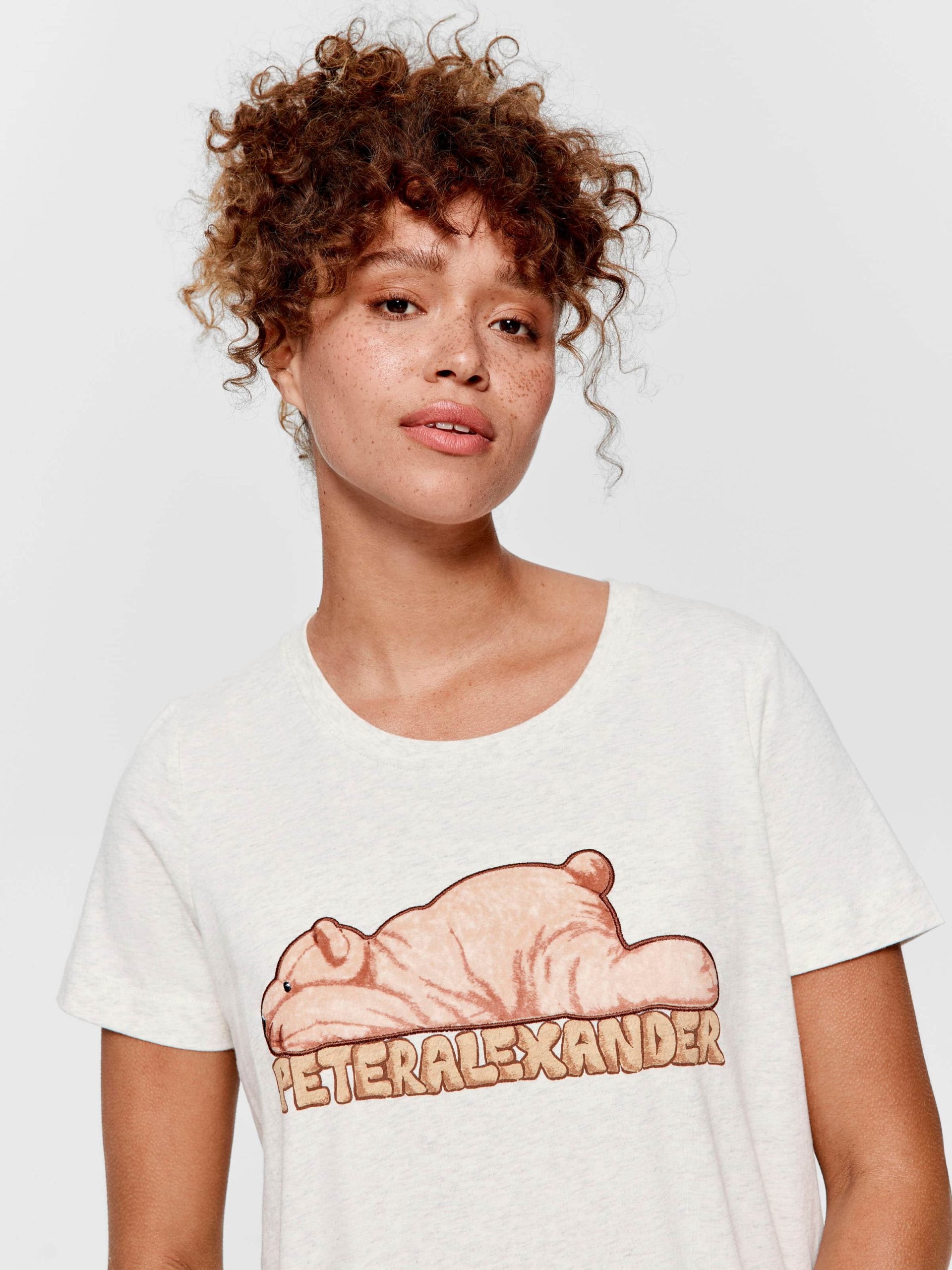 Bear Sleep Tee oatmeal