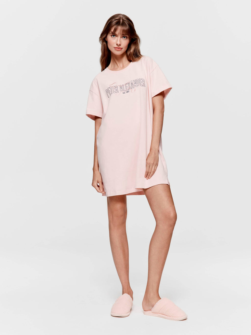 Heritage Sleep Tee pink