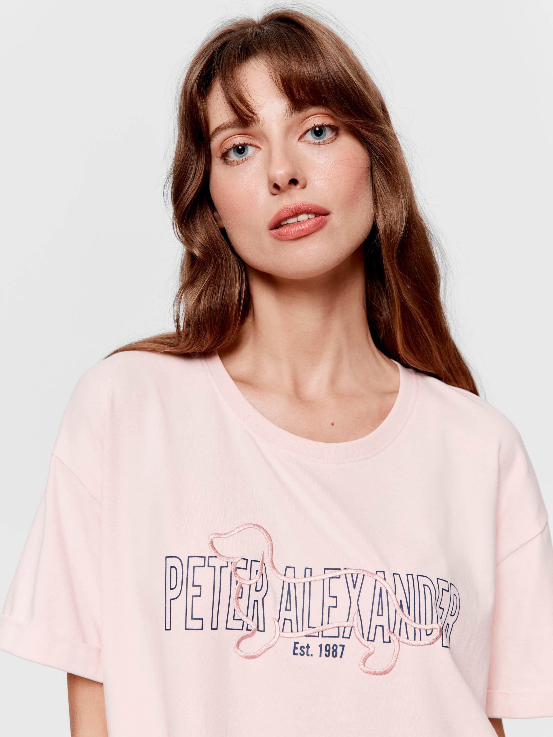 Heritage Sleep Tee pink