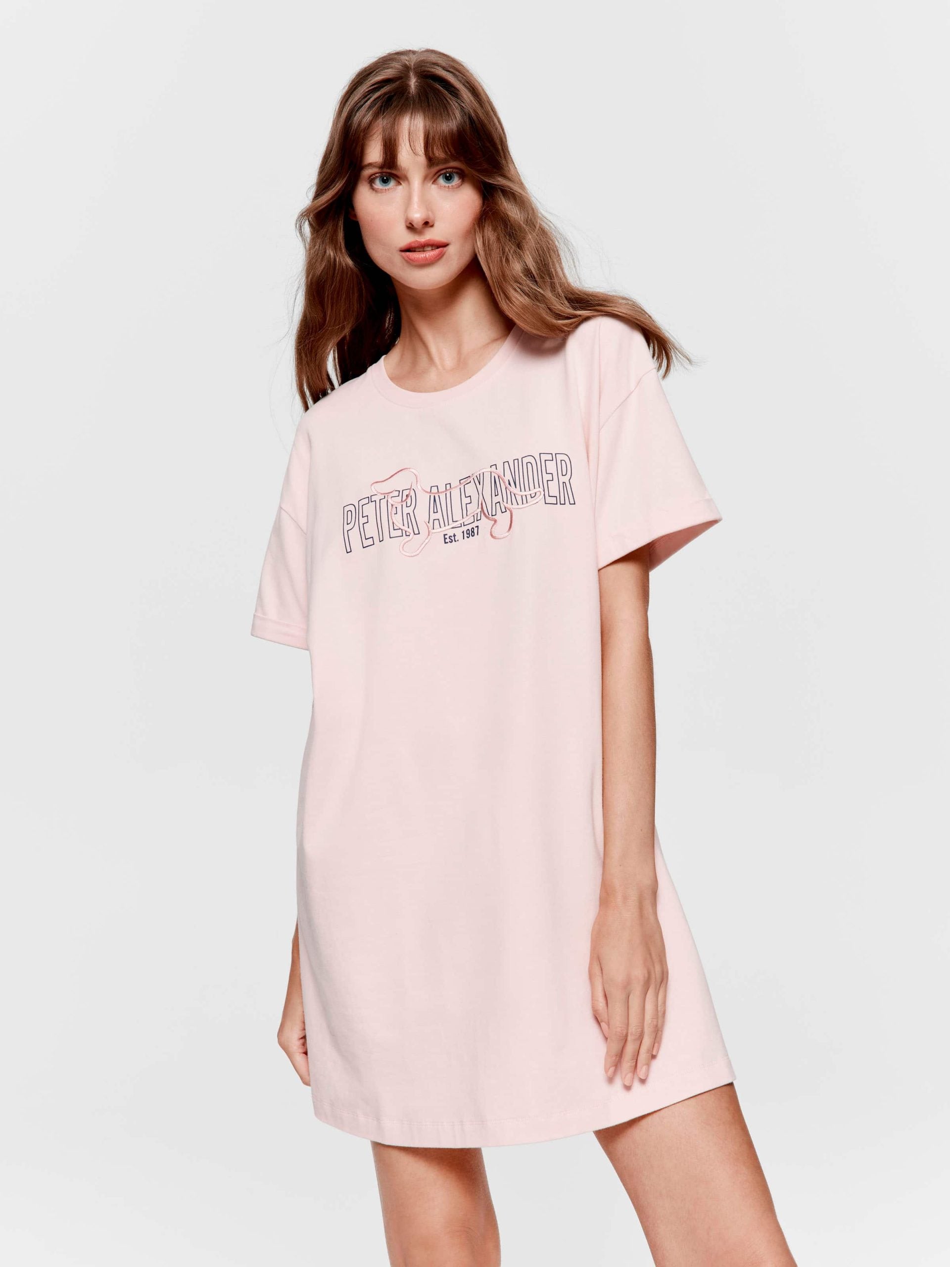 Heritage Sleep Tee pink
