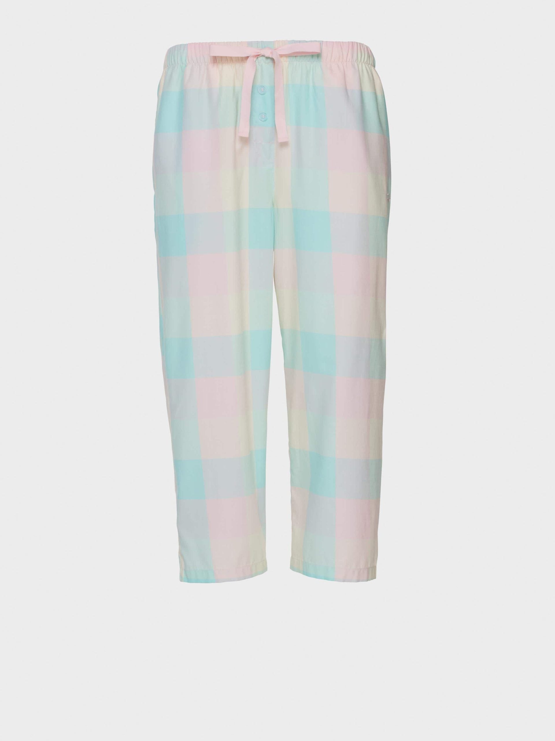 Pink Buffalo Check 100% Cotton 3/4 Pj Pant multi