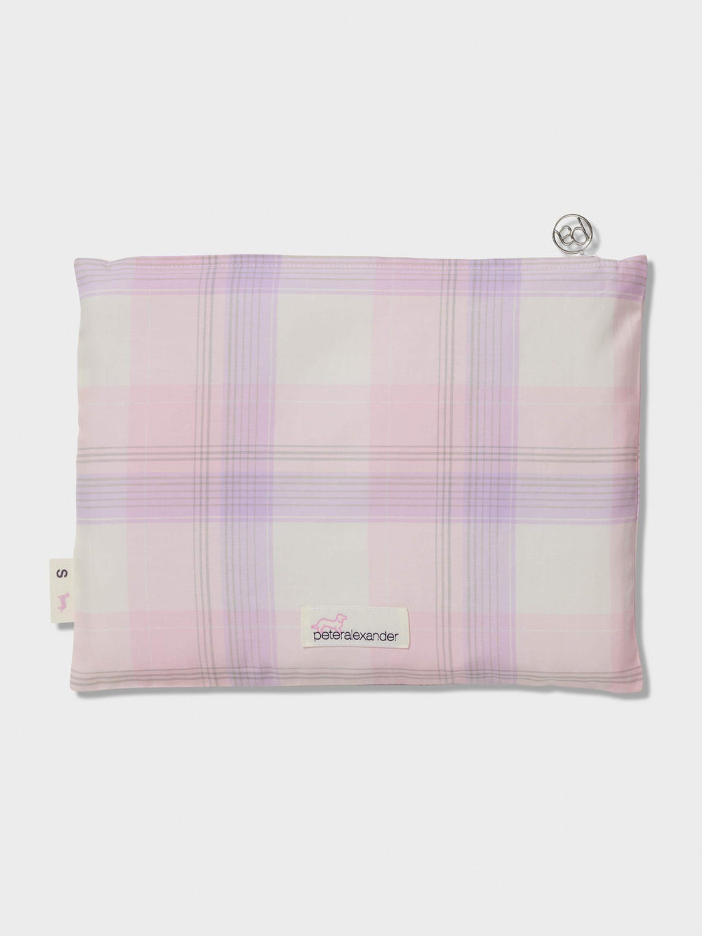 Pink & Lilac Check 100% Cotton Shortie Pj Set multi