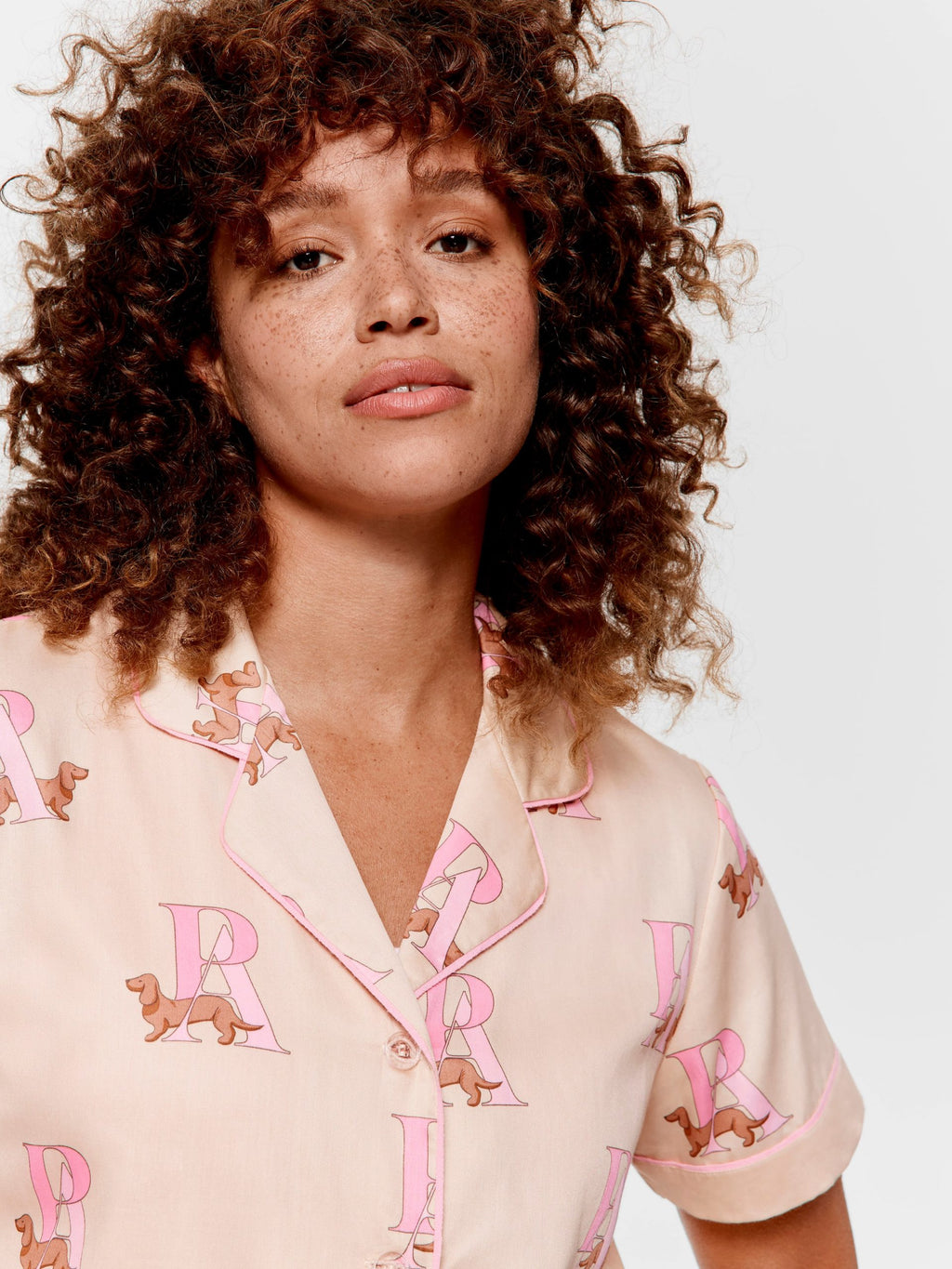 Penny Monogram 100% Cotton Pj Set multi