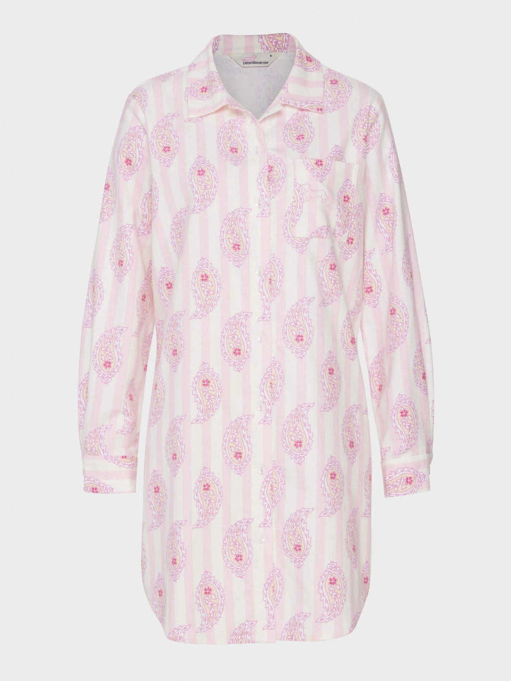 Paisley Flannelette Nightshirt multi