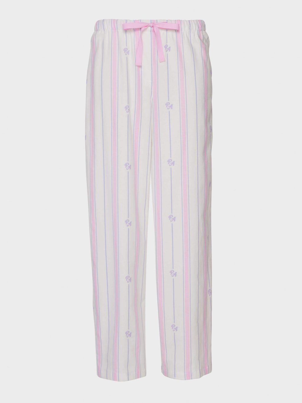 P.A. Pink & Lilac Stripe Classic Flannelette Pj Pant multi