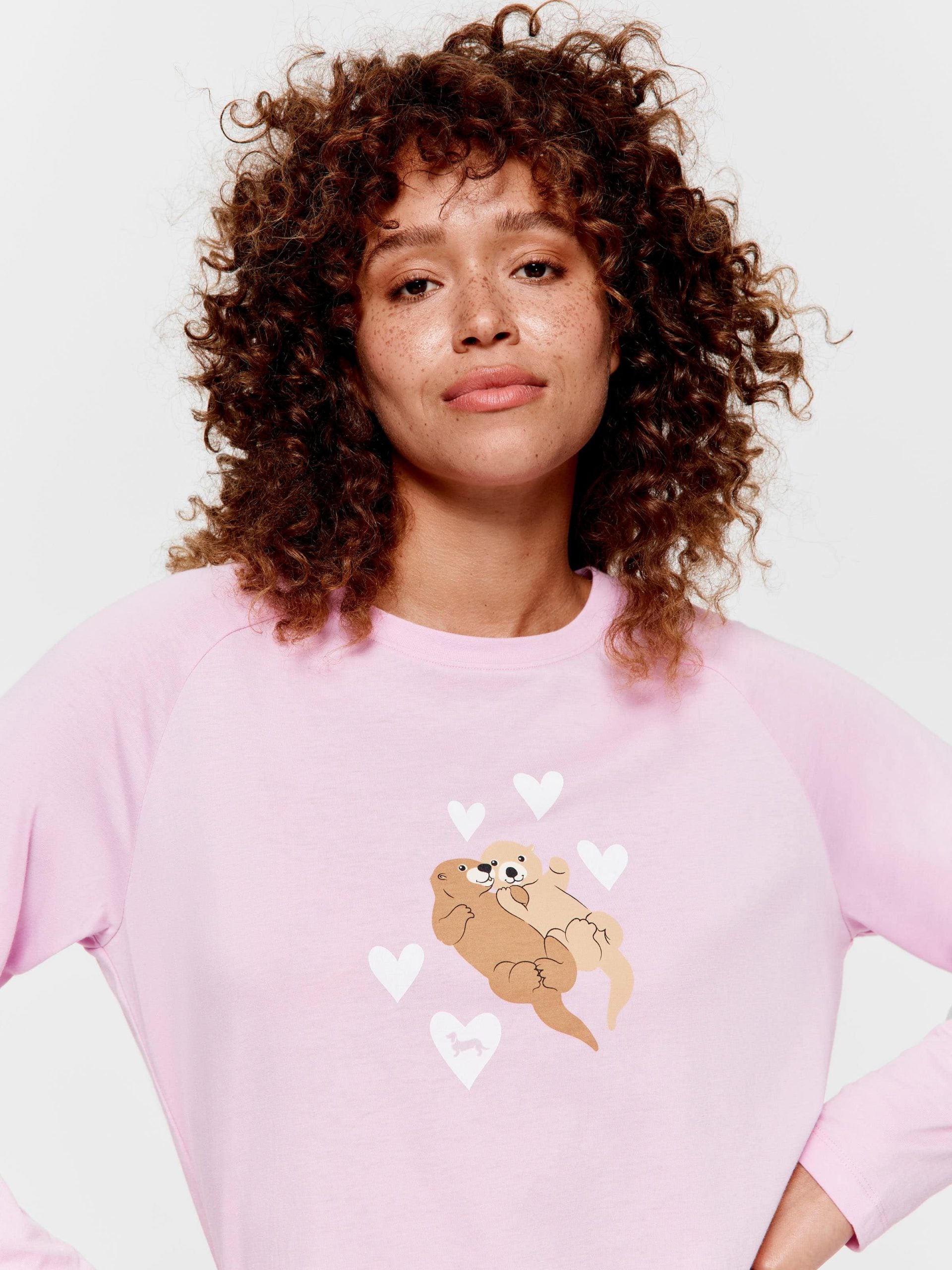 Otter Love Pj Set multi
