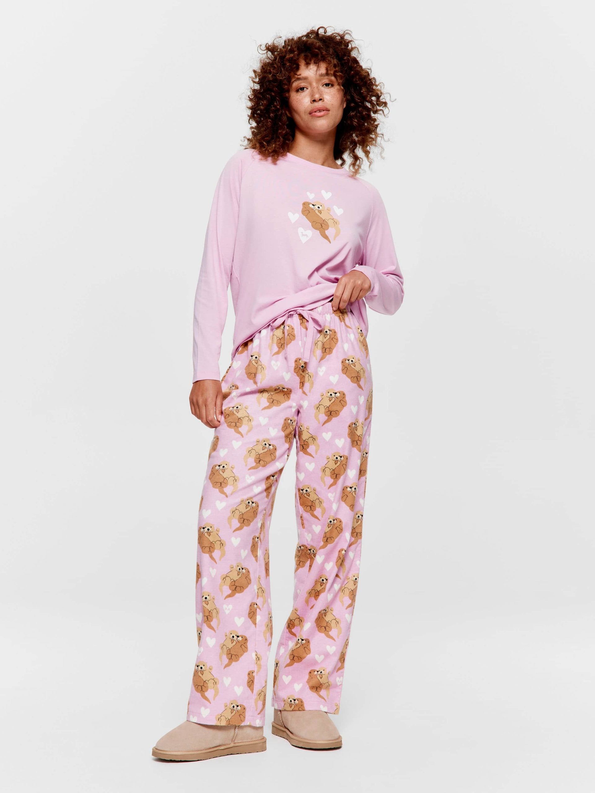 Otter Love Pj Set multi