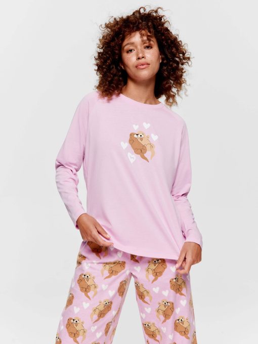 Otter Love Pj Set multi