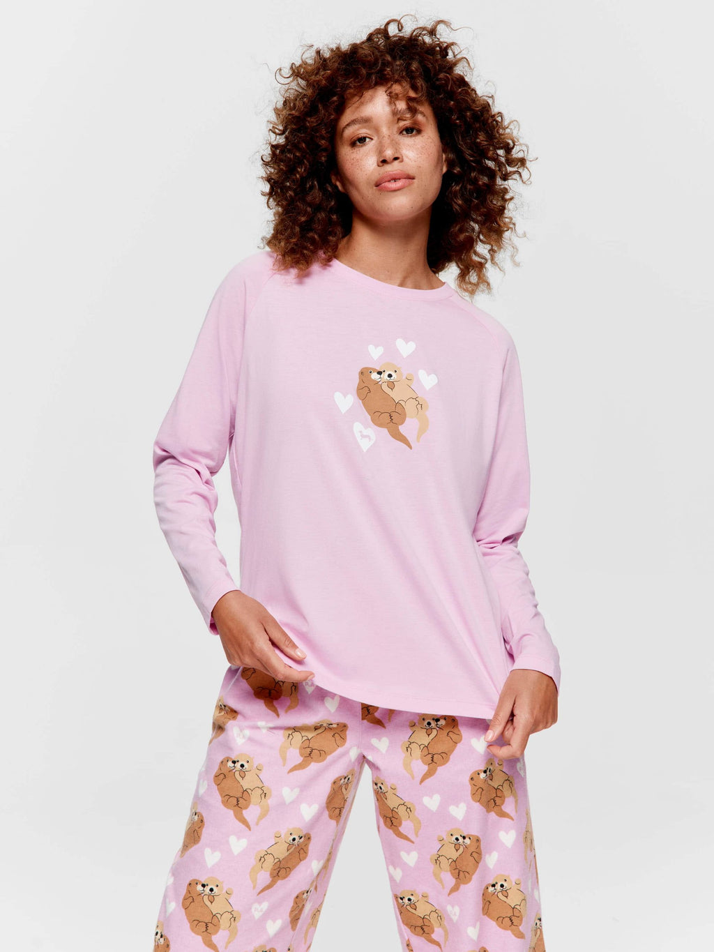 Otter Love Pj Set multi