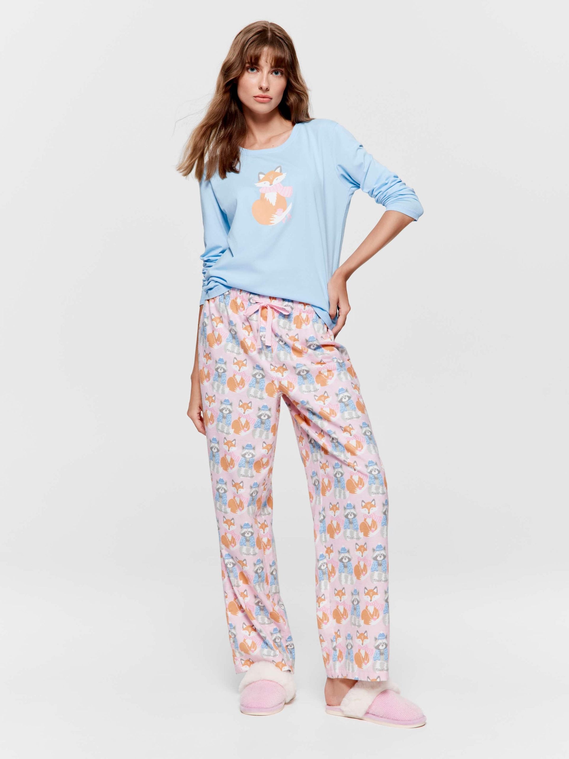 Winter Animals Classic Flannelette Pj Pant multi
