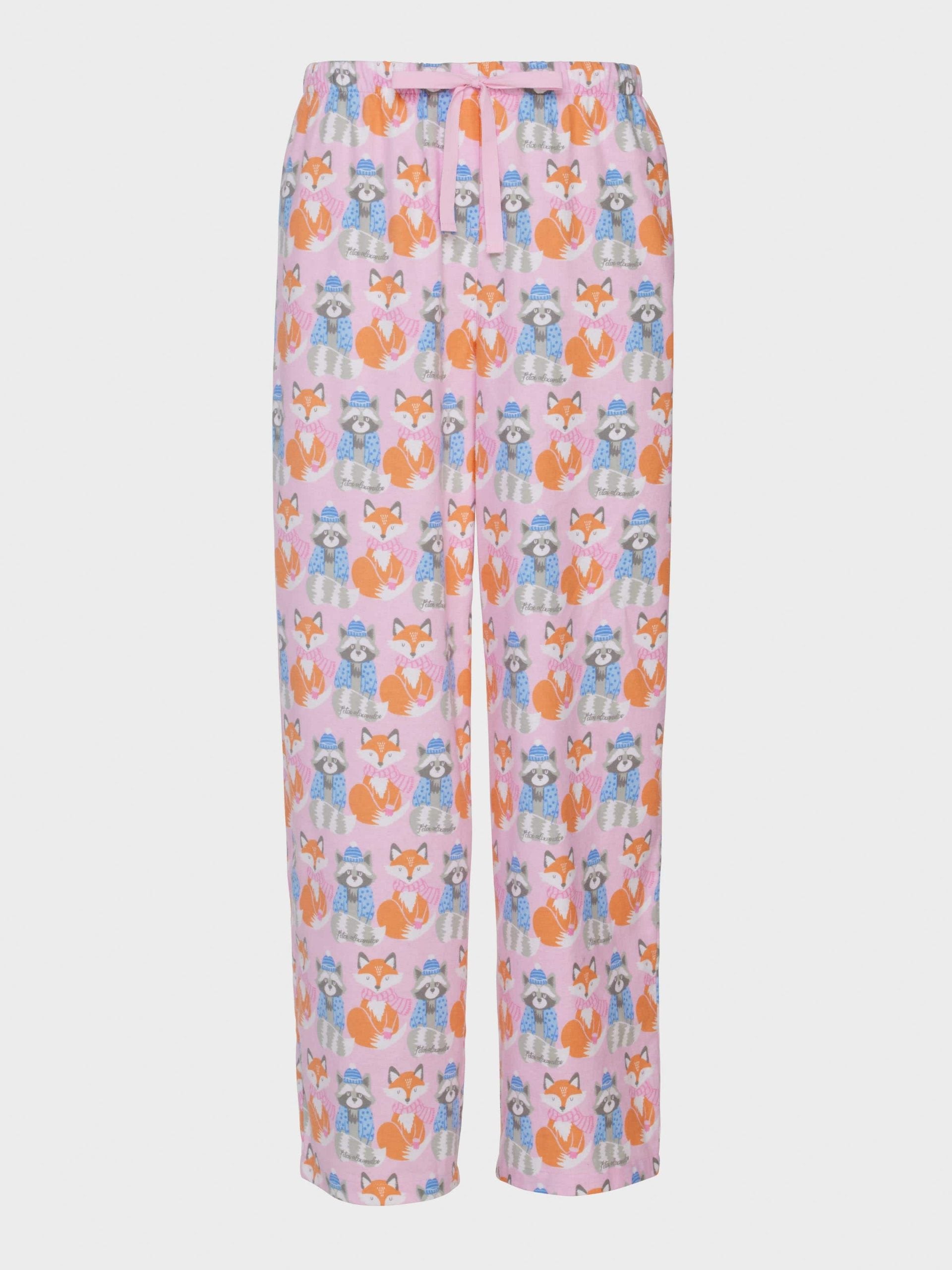 Winter Animals Classic Flannelette Pj Pant multi