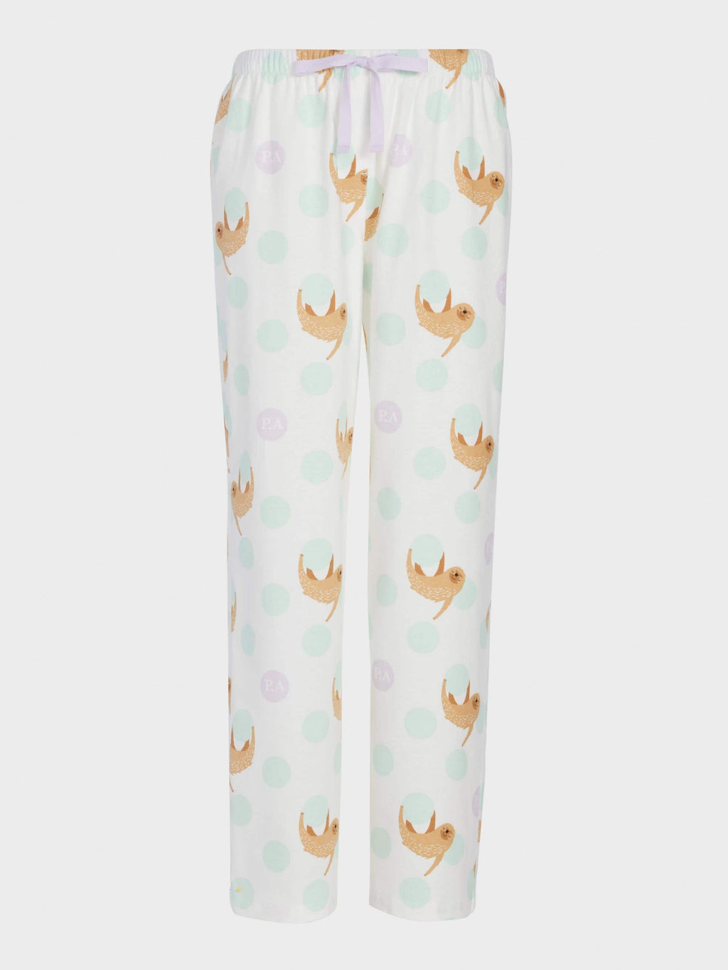 Sloth Spots Classic Flannelette Pj Pant multi
