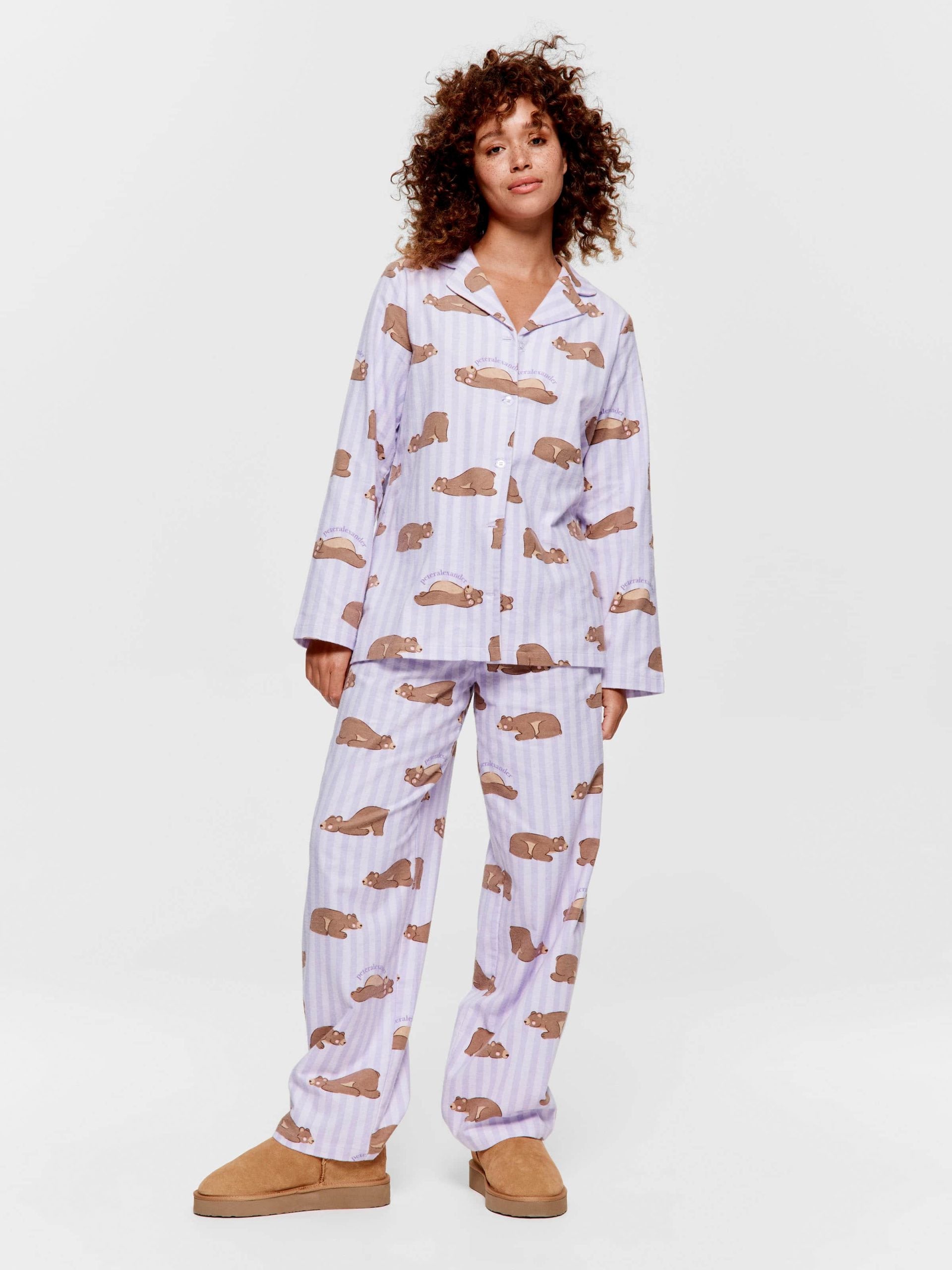 Sleepy Bear Classic Flannelette Pj Set multi