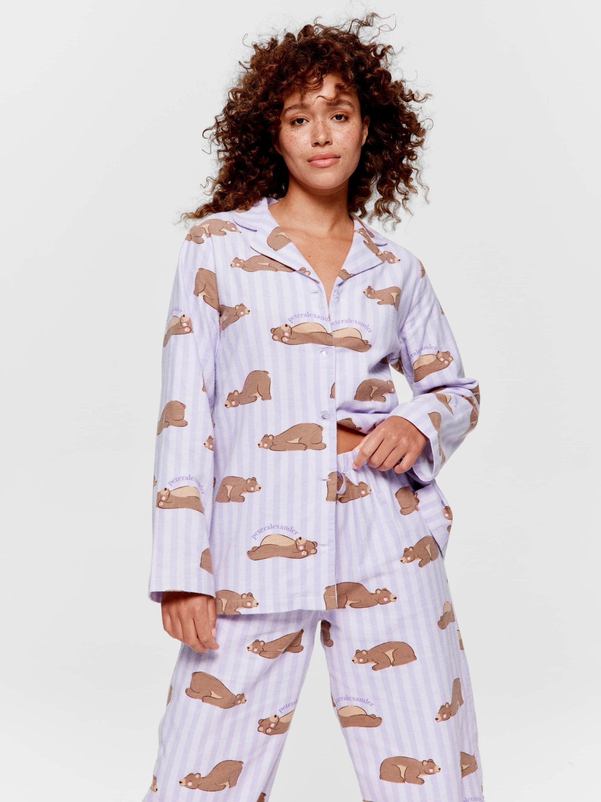 Sleepy Bear Classic Flannelette Pj Set multi