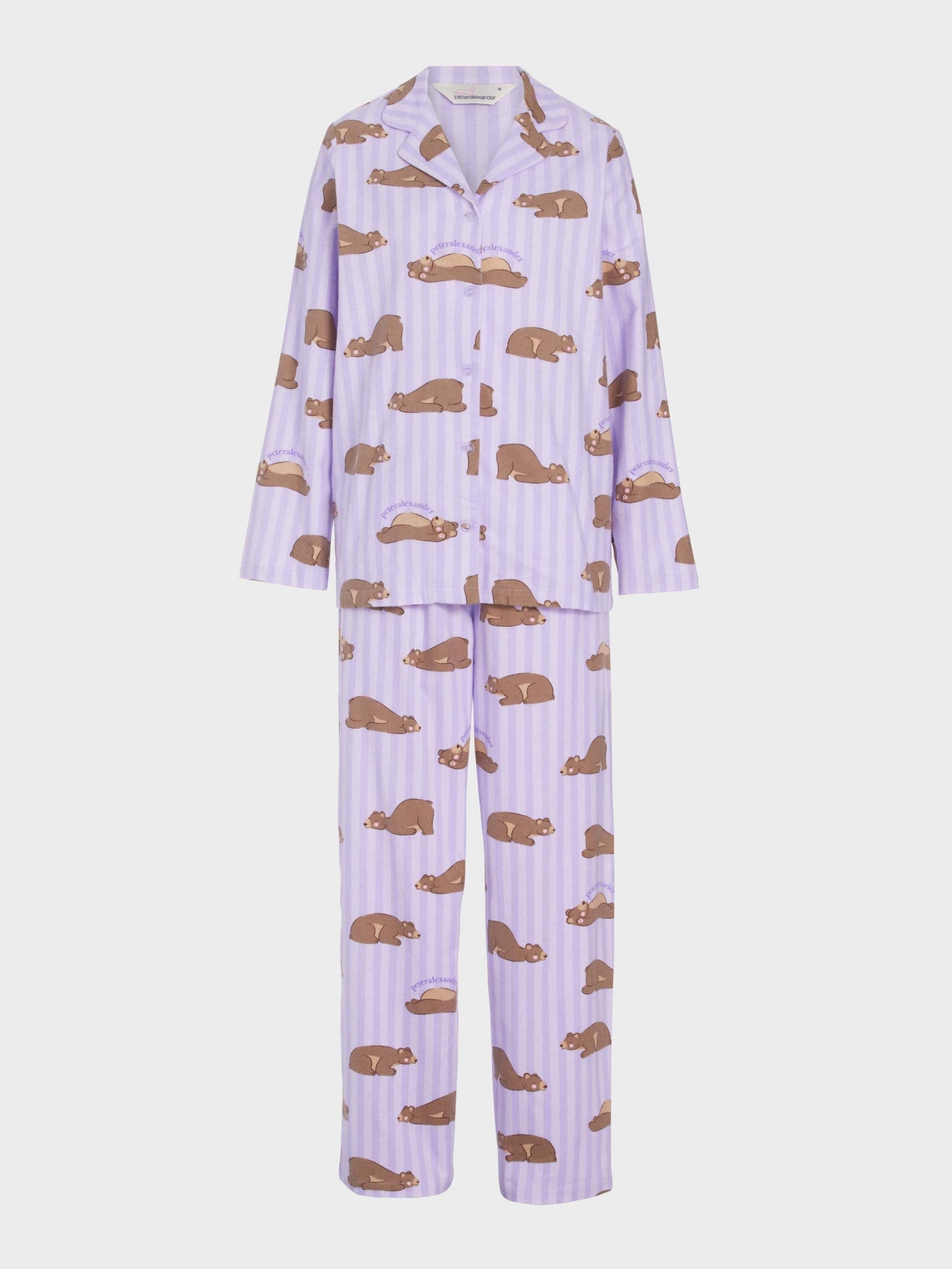 Sleepy Bear Classic Flannelette Pj Set multi