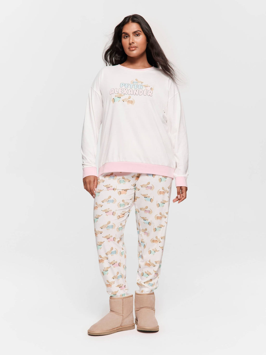 P.A. Plus Colourful Dog Logo Sweater Multi