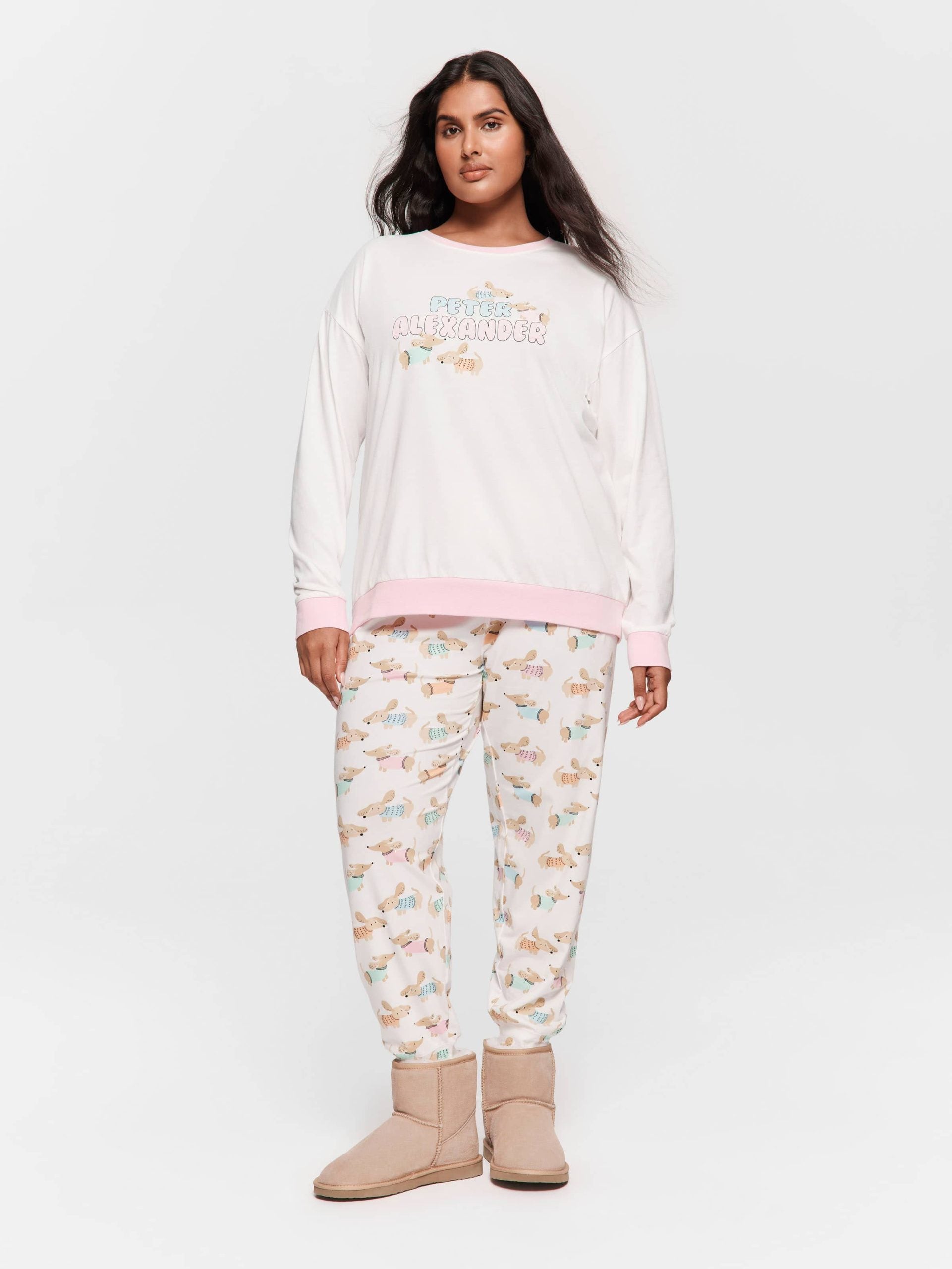 P.A. Plus Colourful Dog Logo Sweater Multi