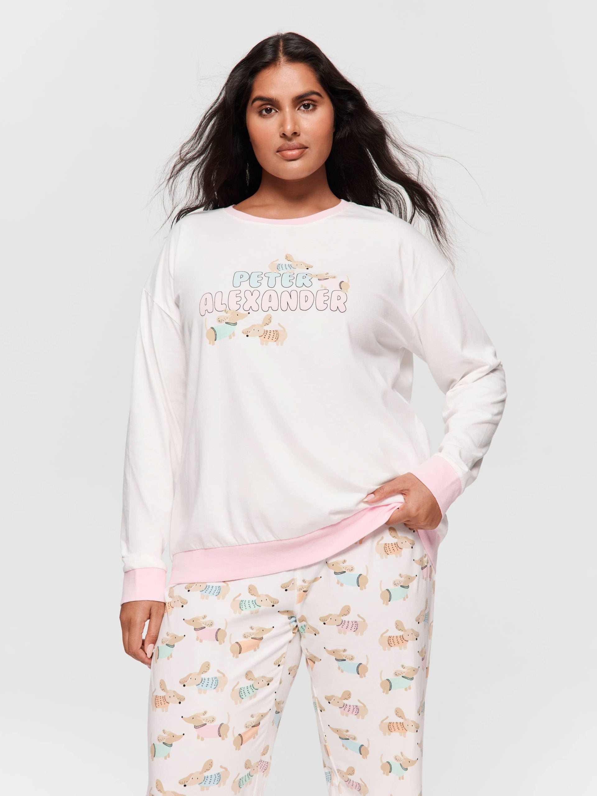 P.A. Plus Colourful Dog Logo Sweater Multi