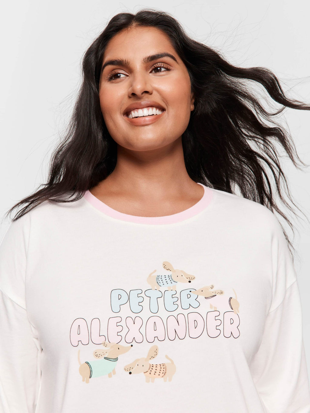 P.A. Plus Colourful Dog Logo Sweater Multi
