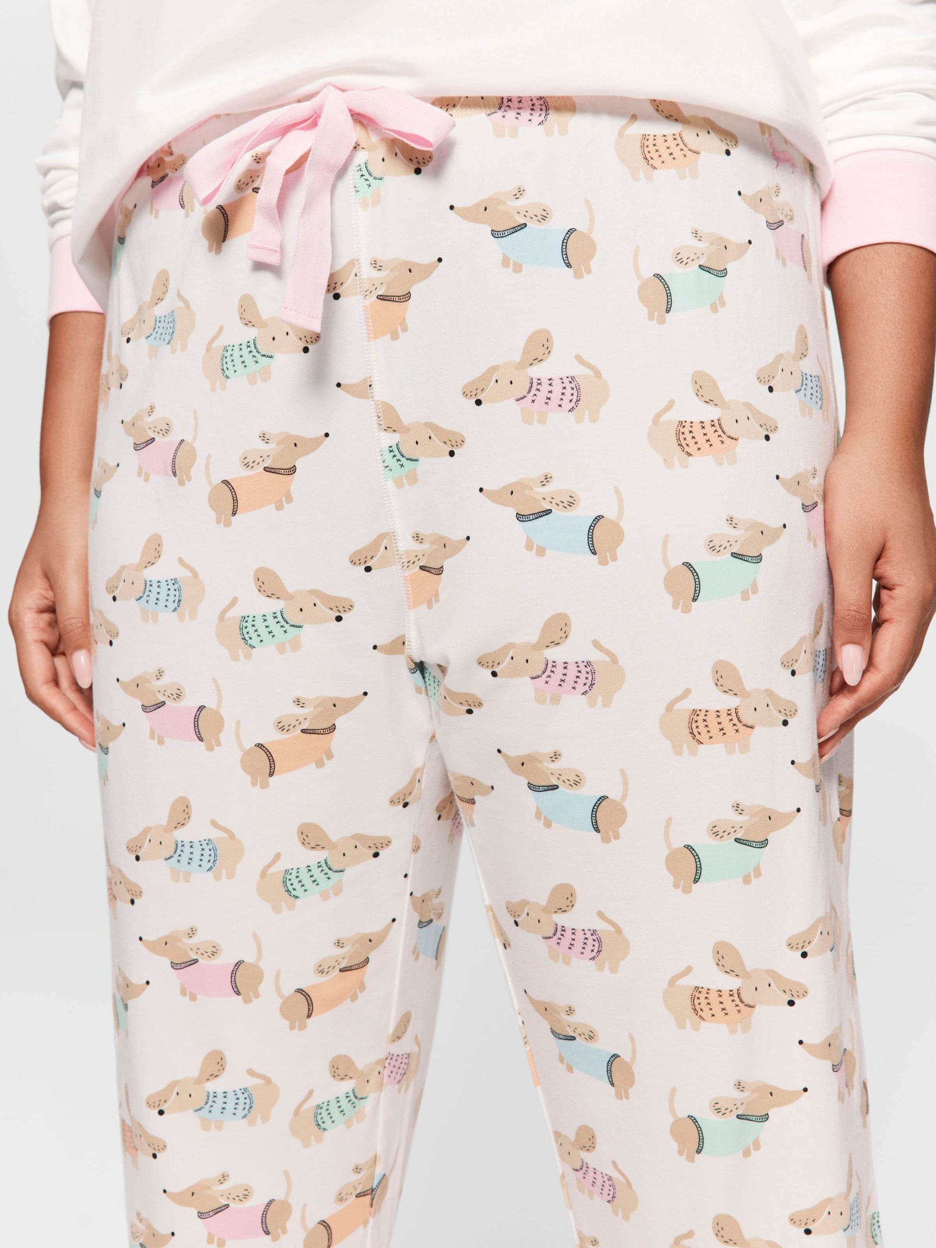 P.A. Plus Colourful Dog Easy Pj Pant Multi