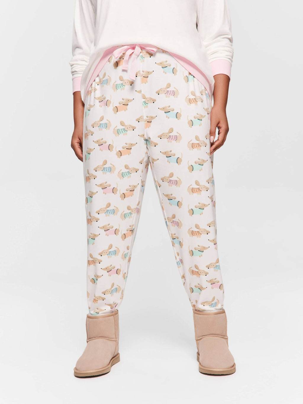 P.A. Plus Colourful Dog Easy Pj Pant Multi