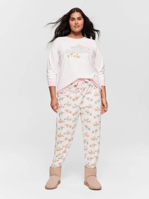 P.A. Plus Colourful Dog Easy Pj Pant Multi
