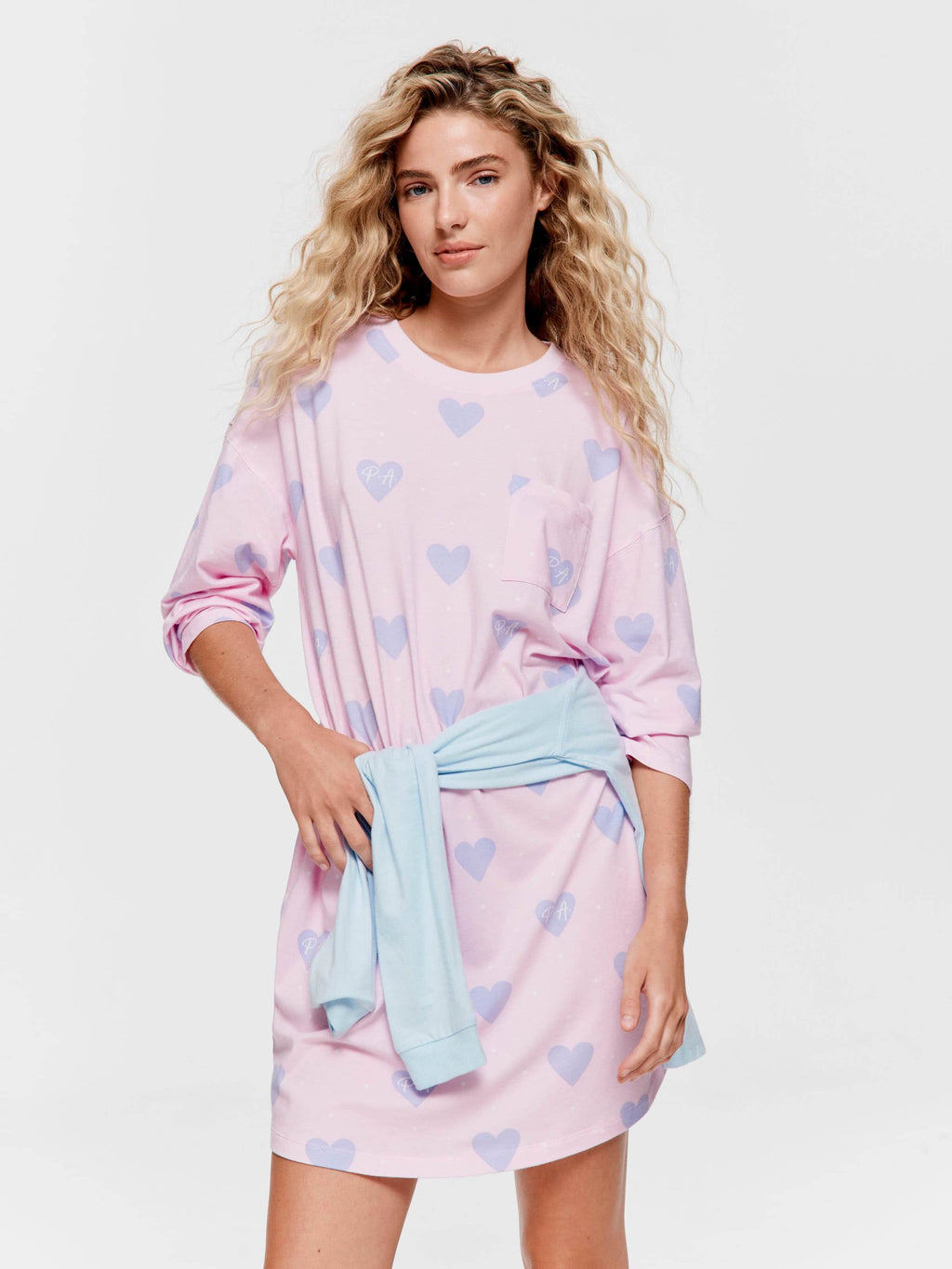 Love Heart Nightie multi