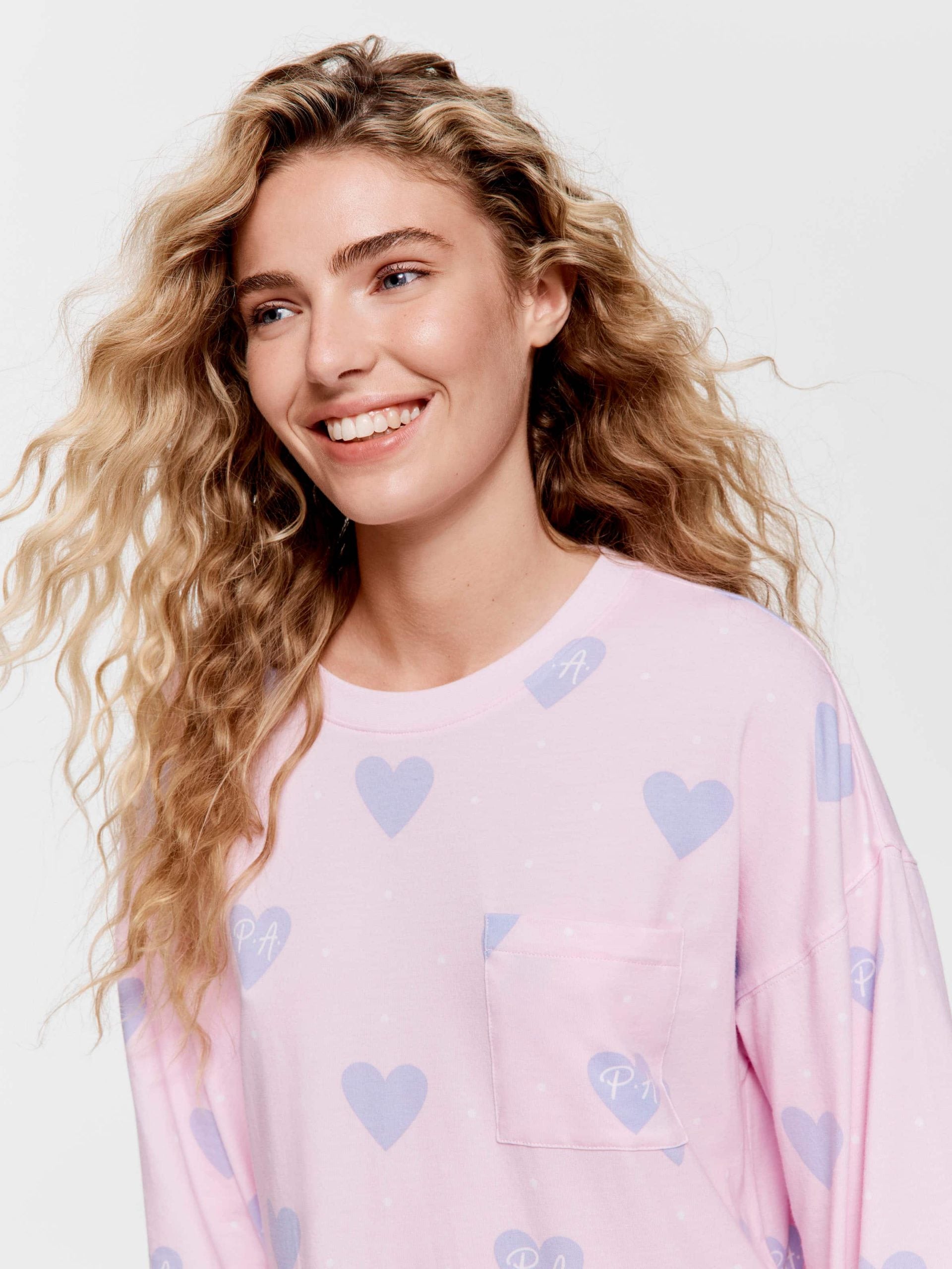 Love Heart Nightie multi